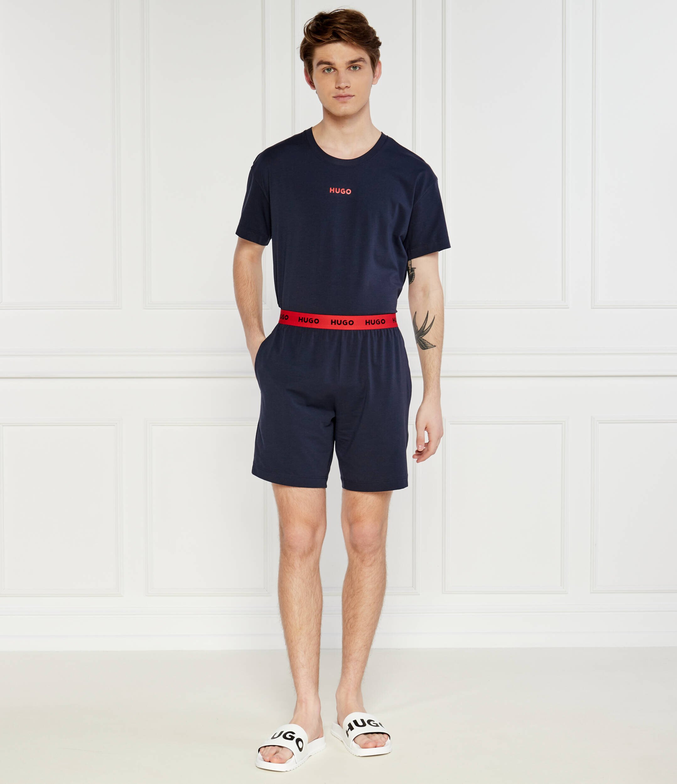 Hugo Bodywear Pantaloni scurți Linked | Slim Fit