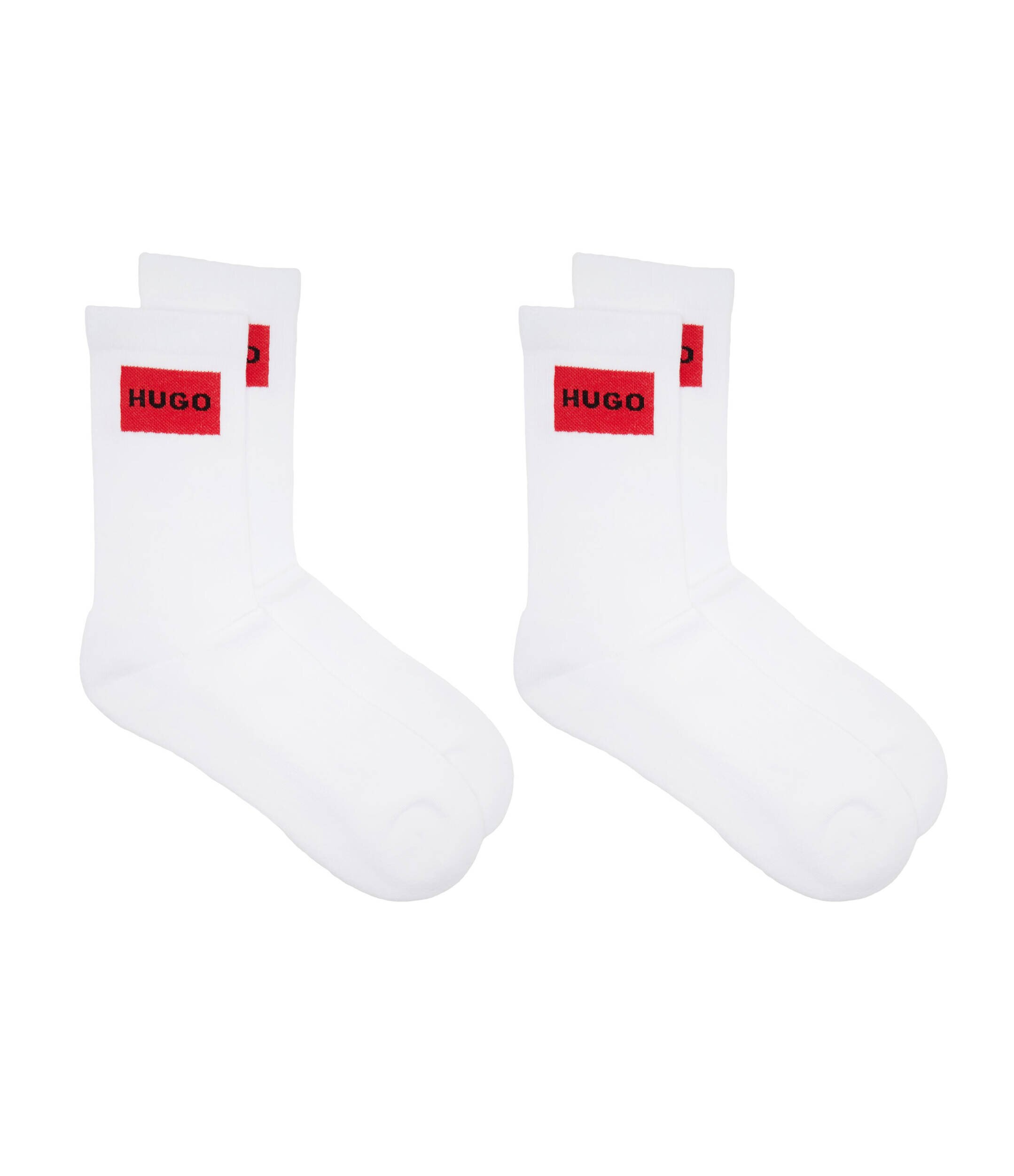 Hugo Bodywear Șosete 2-pack QS RIB LABEL CC