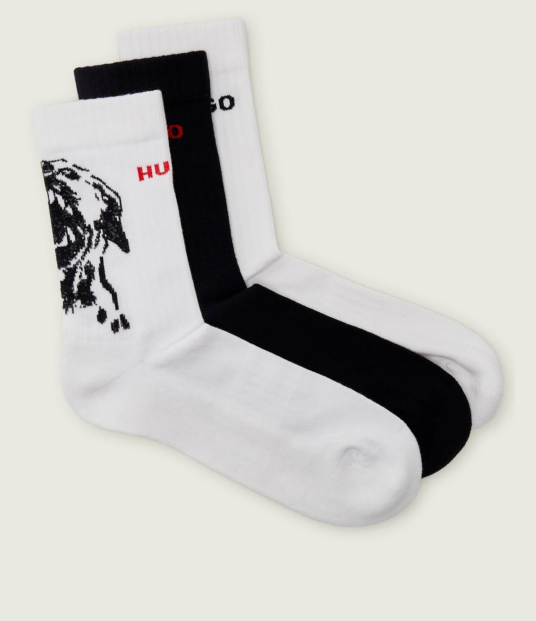 Hugo Bodywear Șosete 3-pack 3P QS ANGRY DOG CC