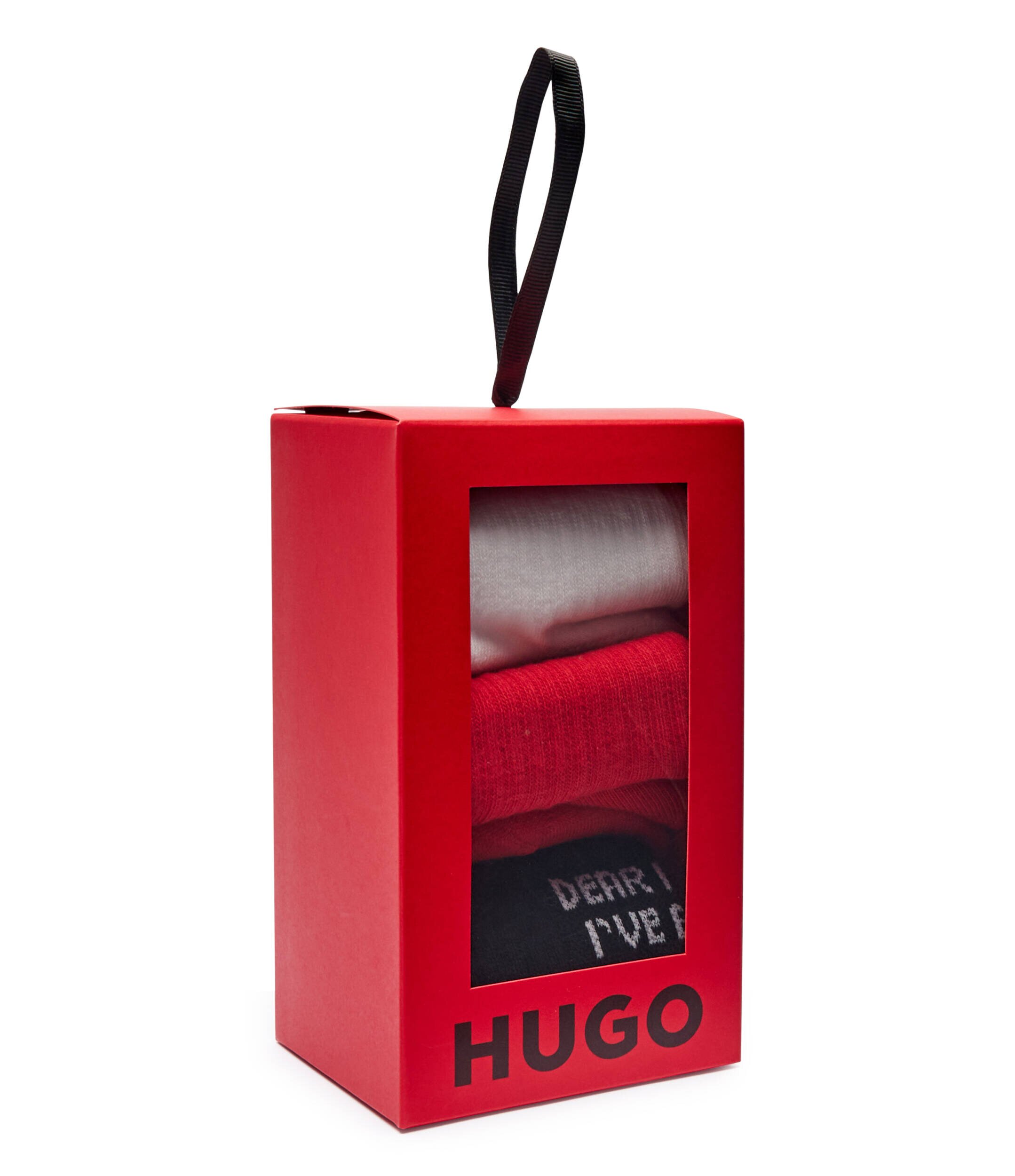 Hugo Bodywear Șosete 3-pack 3P QS GIFT XMESS CC