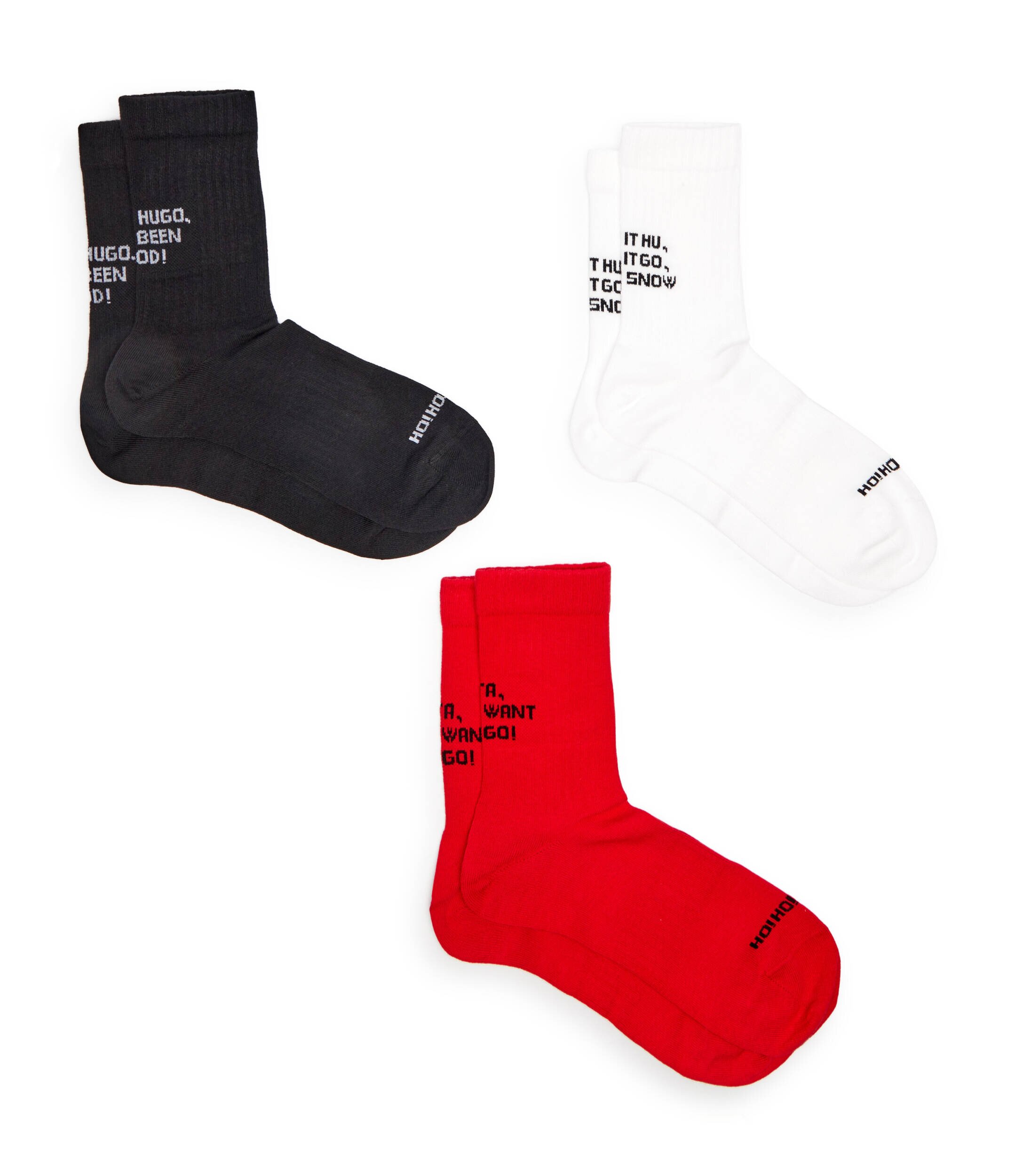 Hugo Bodywear Șosete 3-pack 3P QS GIFT XMESS CC