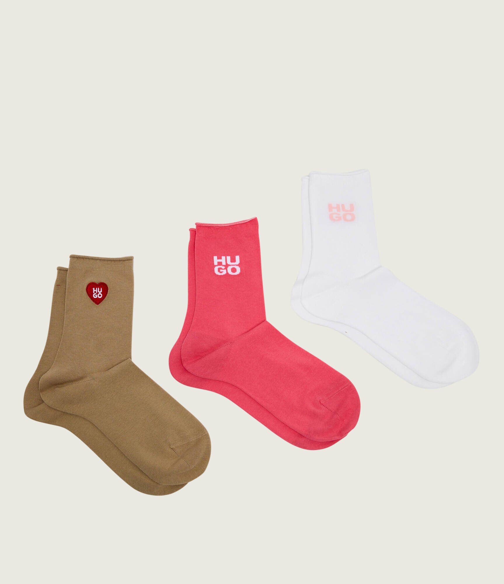 Hugo Bodywear Șosete 3-pack 3P QS HEART CC