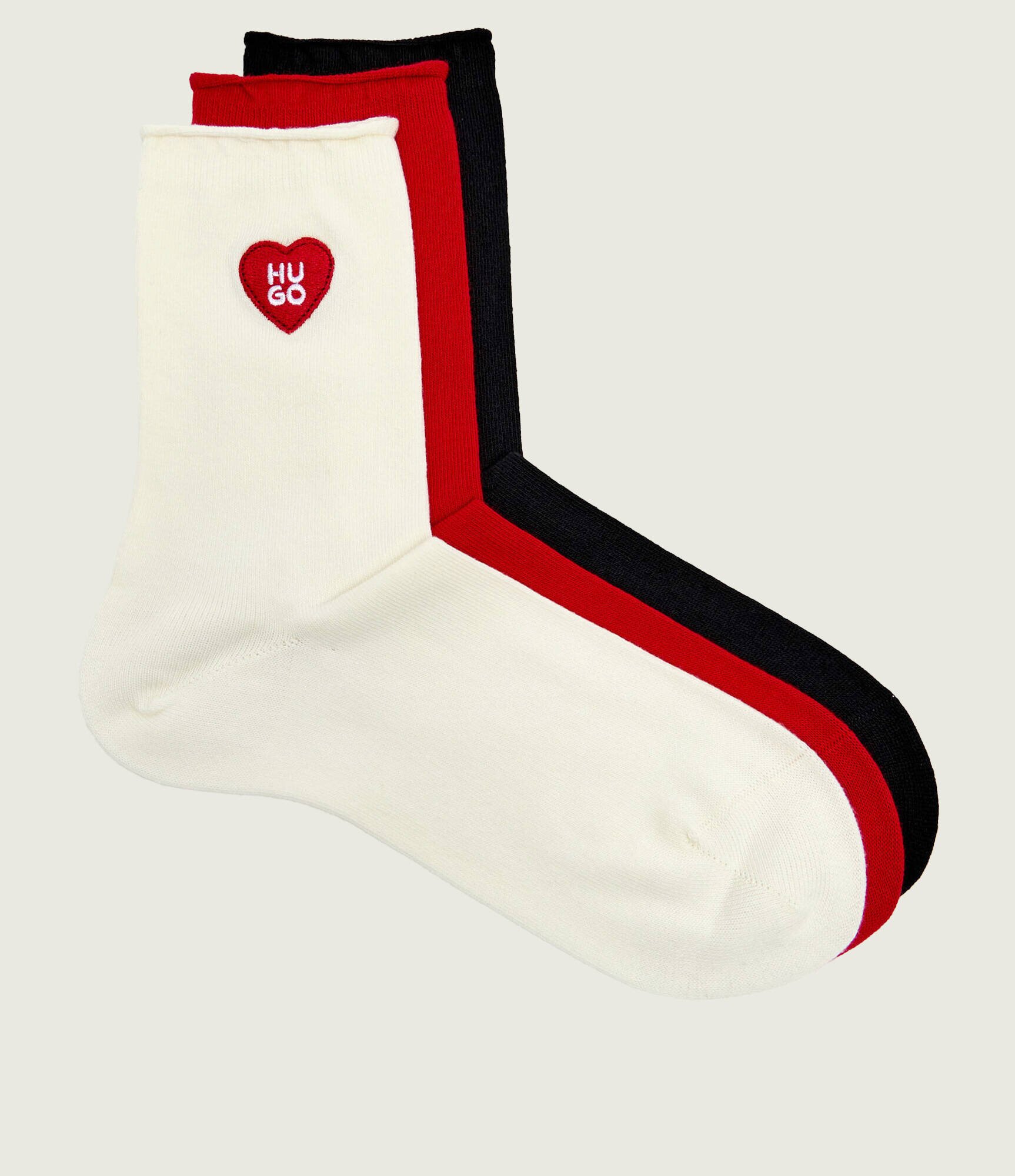 Hugo Bodywear Șosete 3-pack 3P QS HEART CC