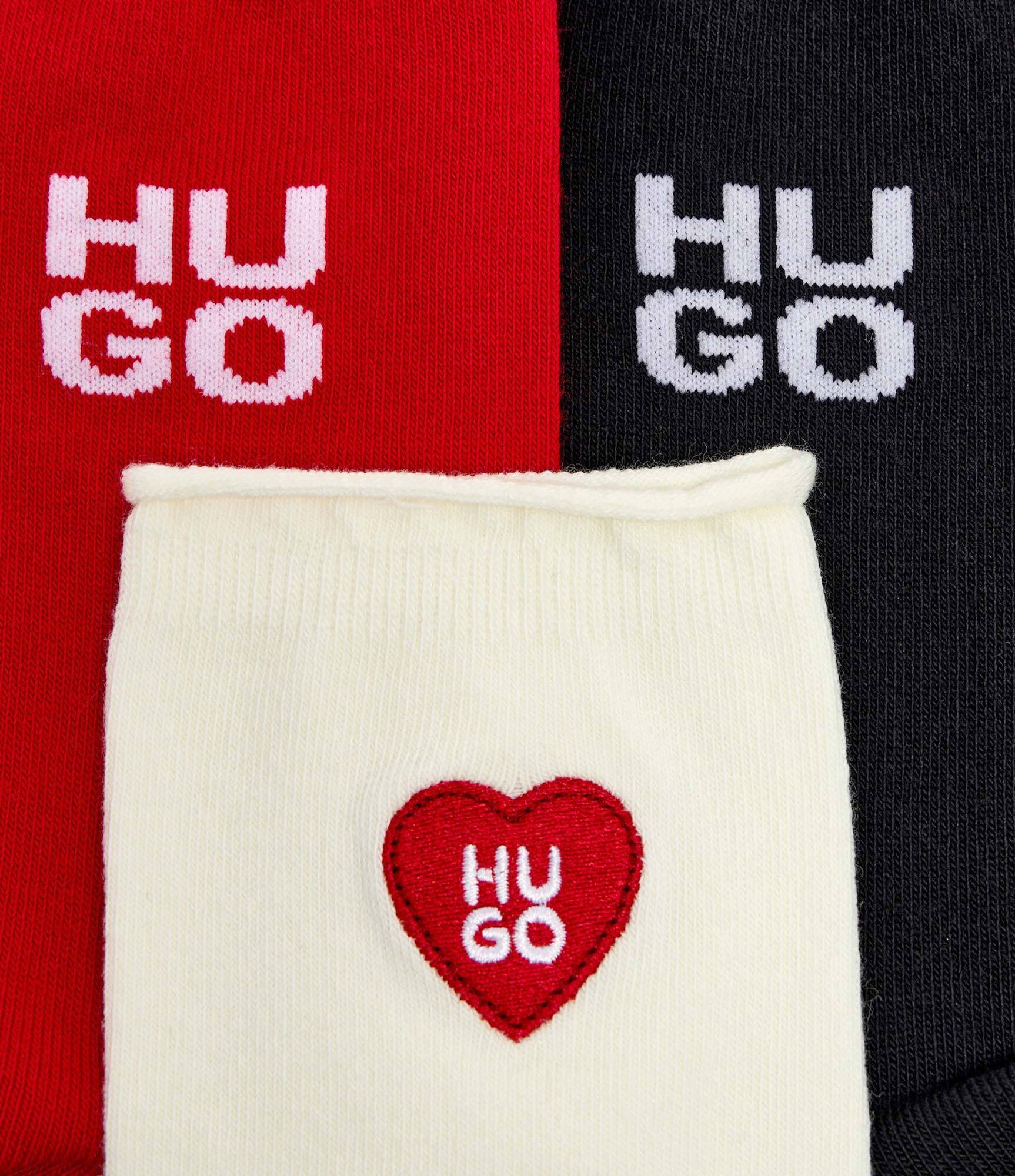 Hugo Bodywear Șosete 3-pack 3P QS HEART CC