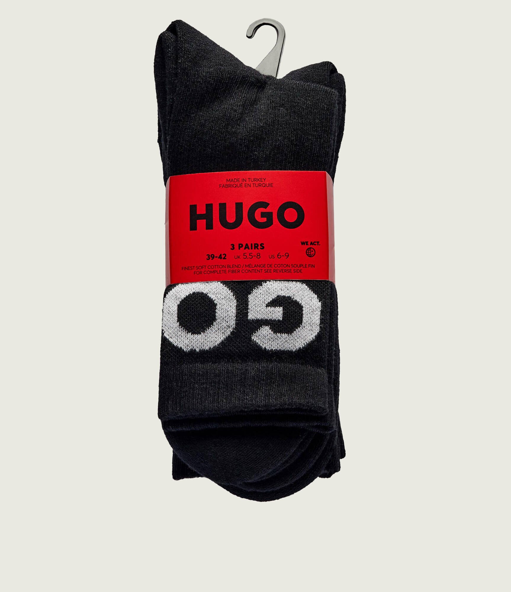 Hugo Bodywear Șosete 3-pack 3P QS ICONIC CC
