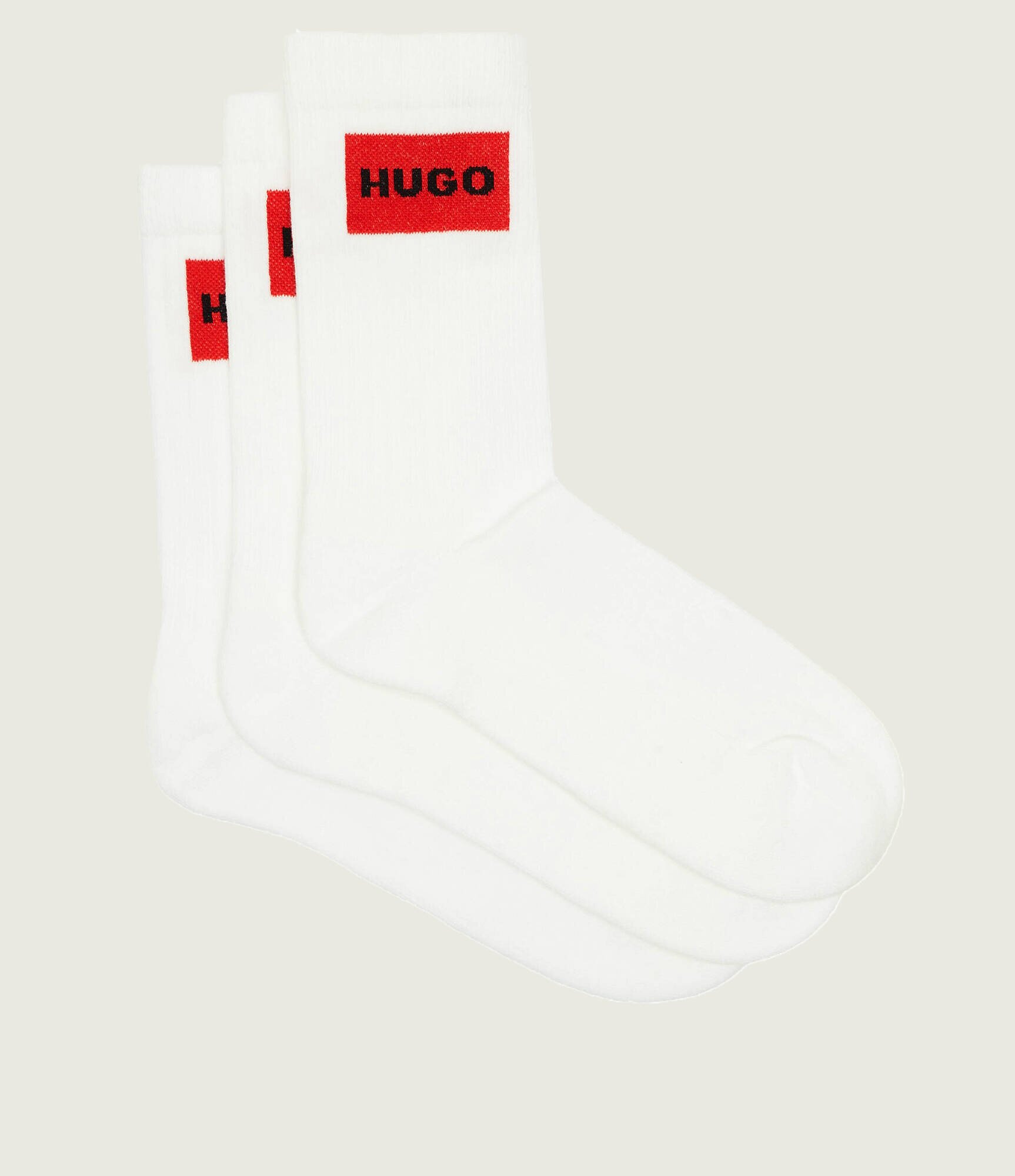 Hugo Bodywear Șosete 3-pack 3P QS RIB LABEL CC