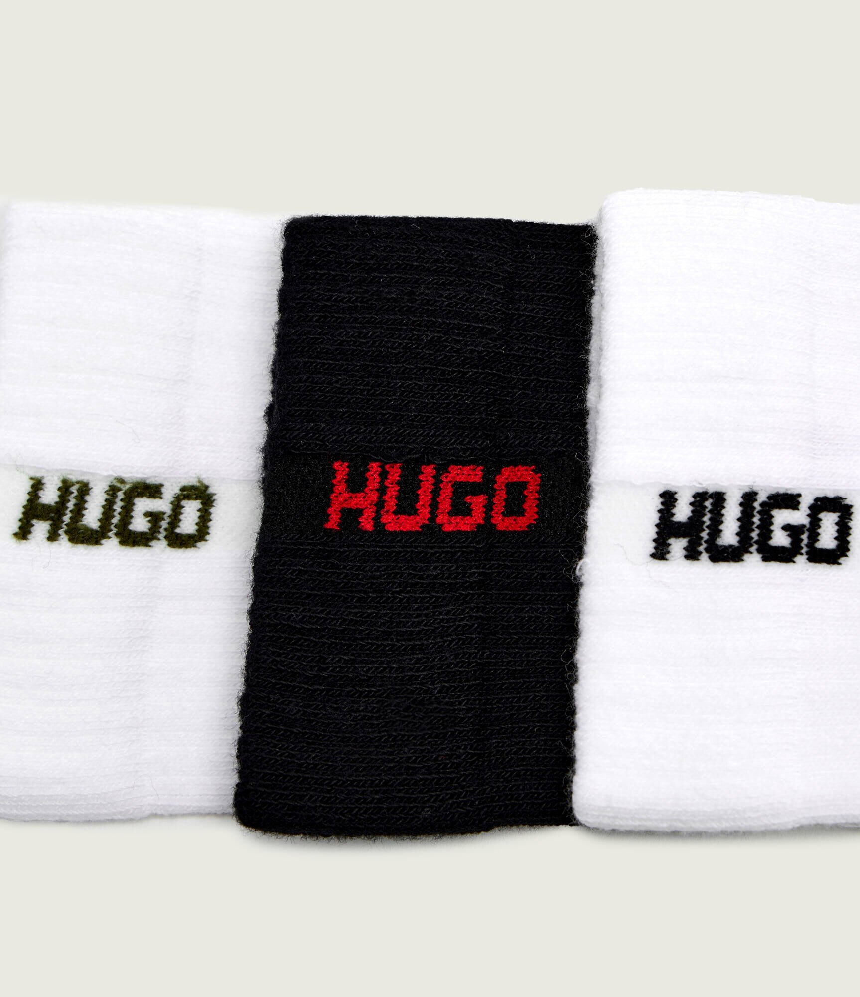 Hugo Bodywear Șosete 3-pack 3P QS SIDE TAPE CC