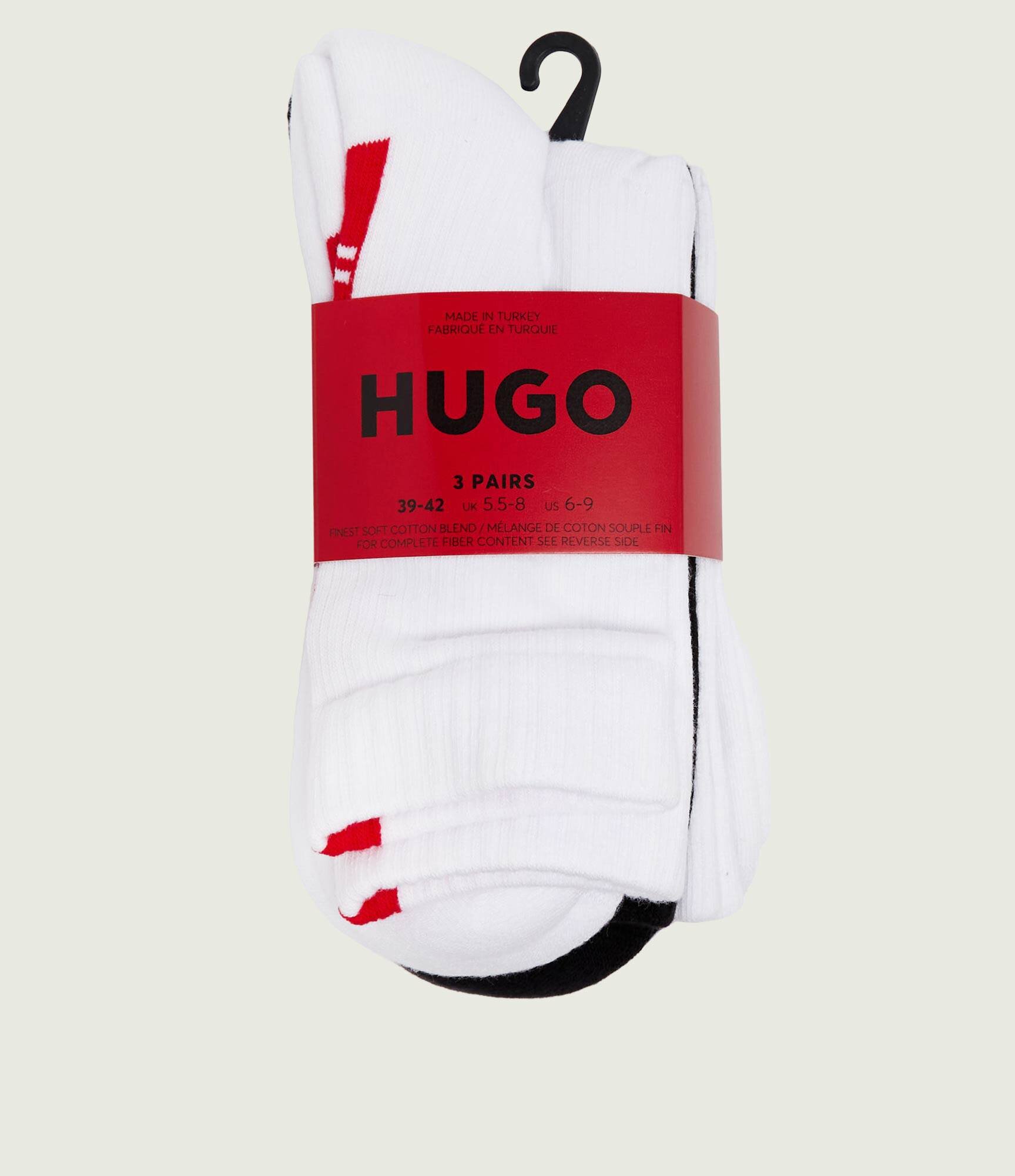 Hugo Bodywear Șosete 3-pack Qs Back Tape