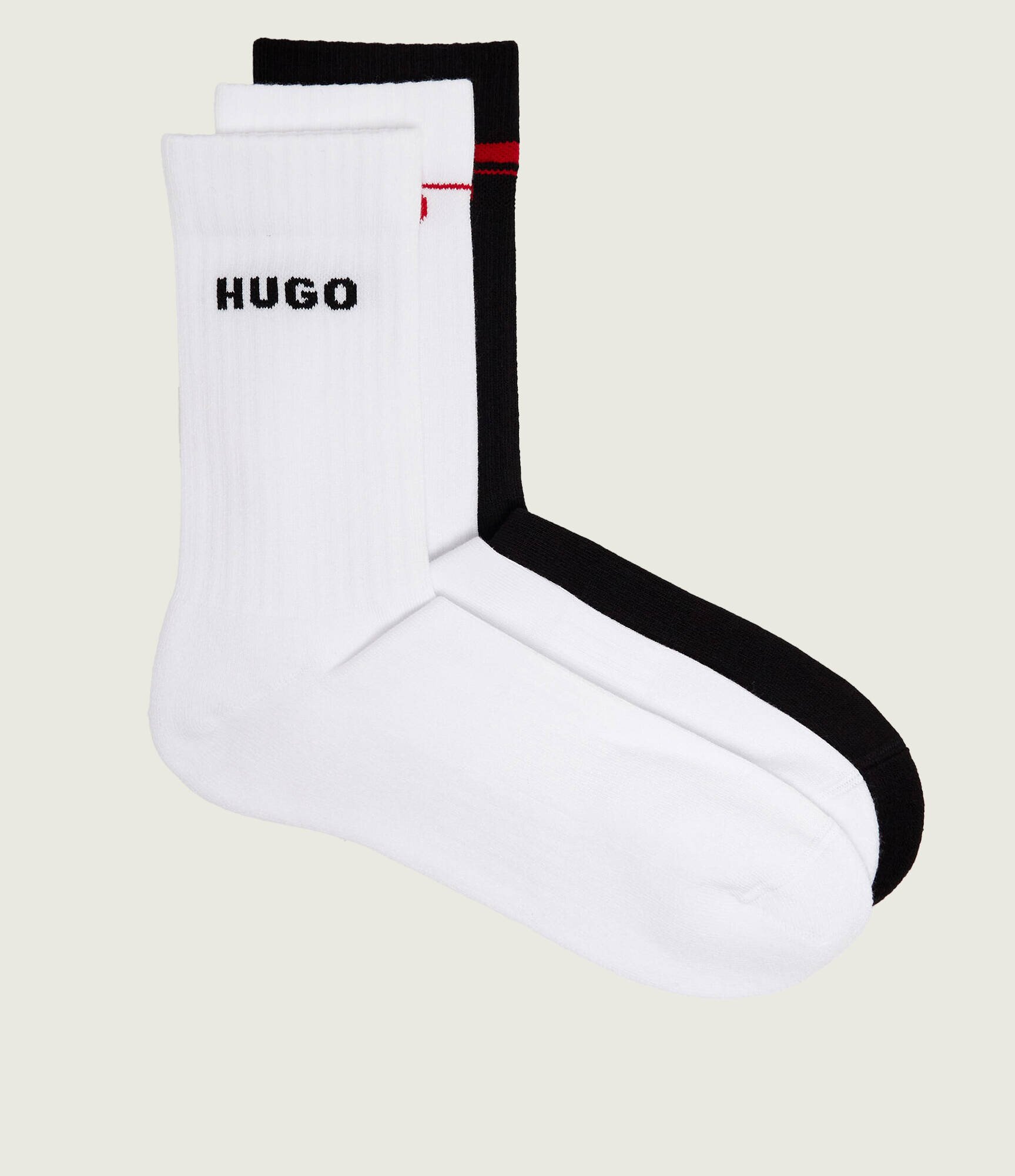 Hugo Bodywear Șosete 3-pack Qs Rib Spaced Md