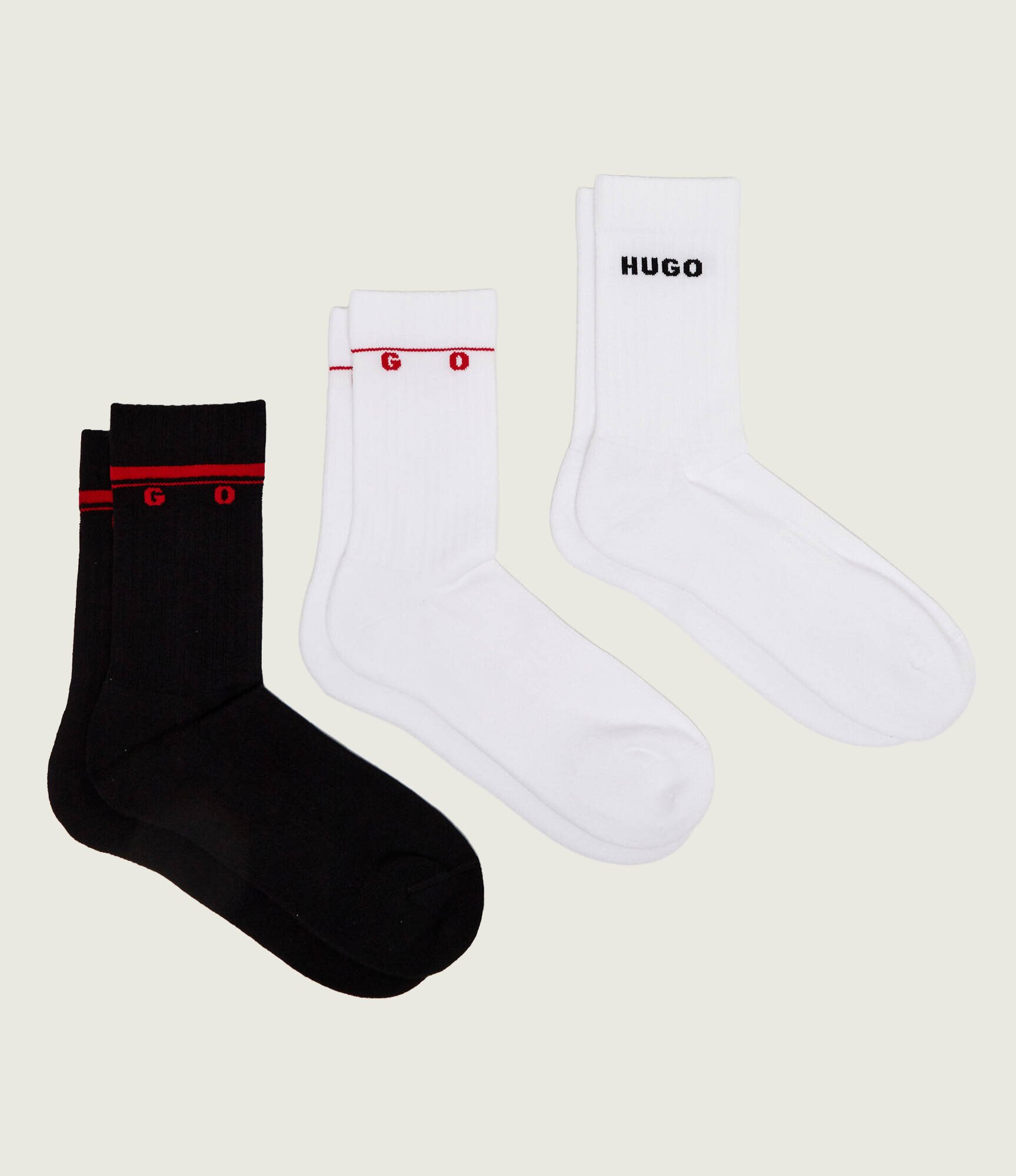 Hugo Bodywear Șosete 3-pack Qs Rib Spaced Md