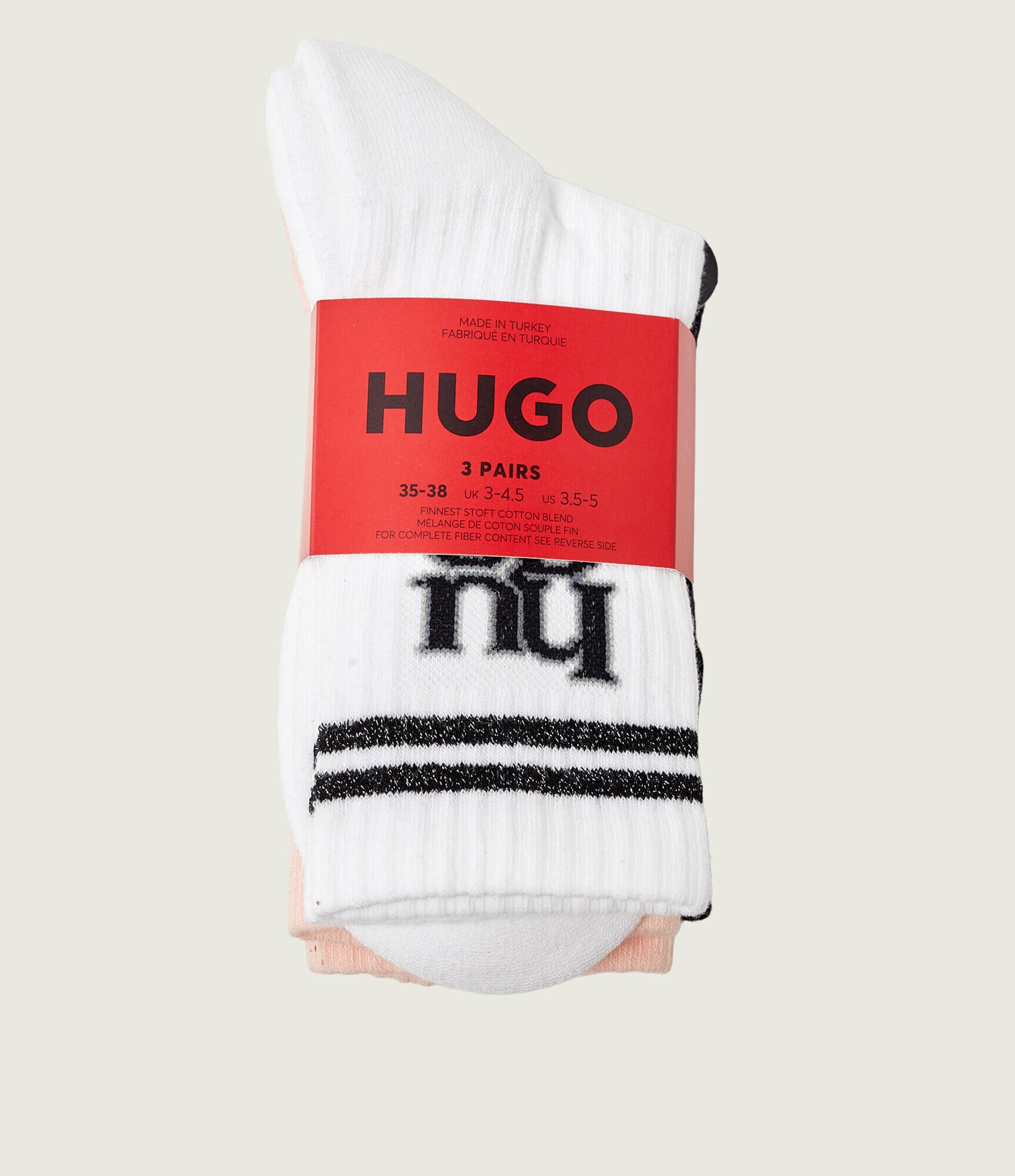 Hugo Bodywear Șosete 3-pack QS SPORTYLOG CC