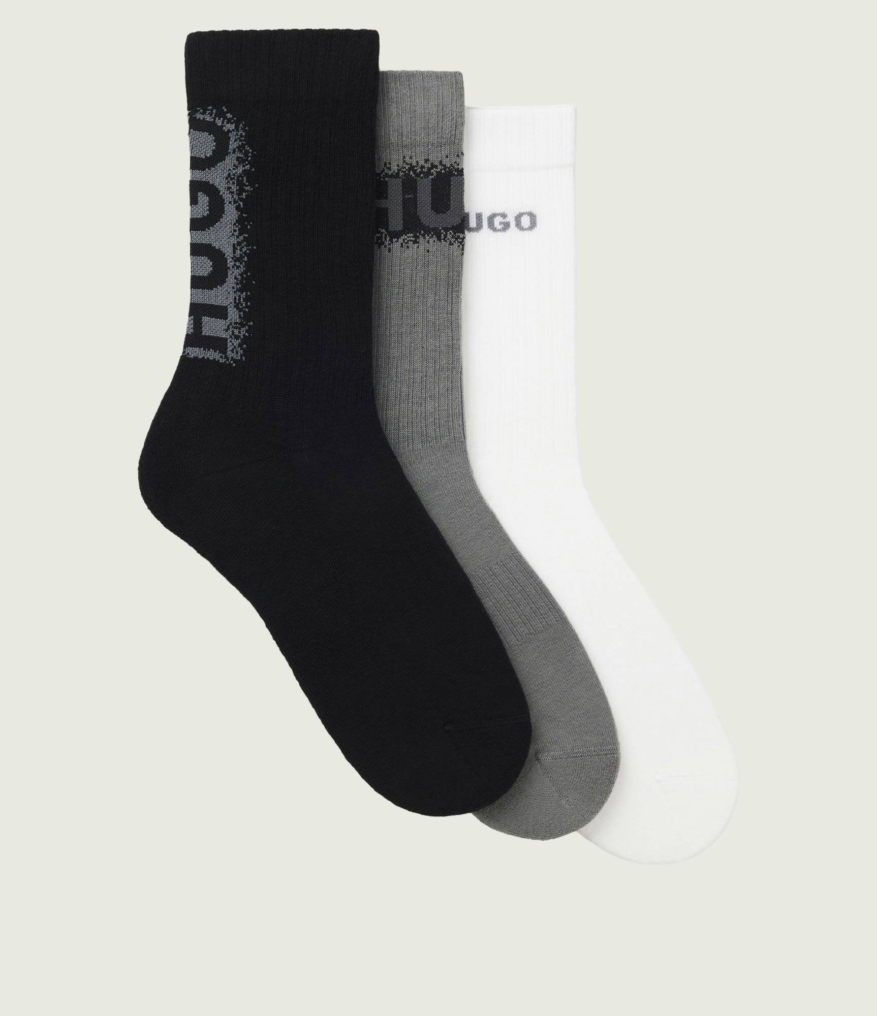Hugo Bodywear Șosete 3-pack SPRAY LOGO CC