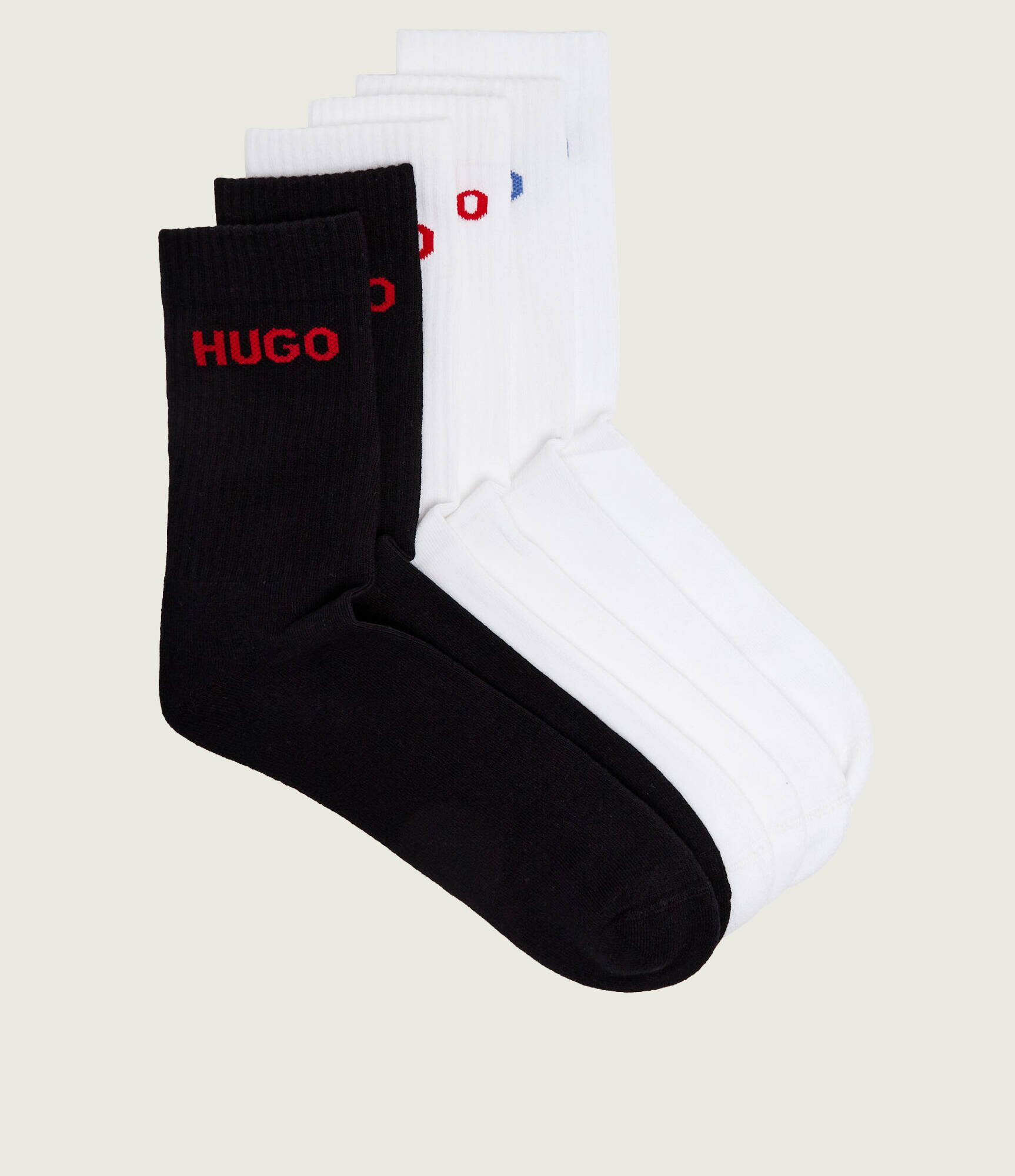 Hugo Bodywear Șosete 6-pack QS RIB LOGO CC