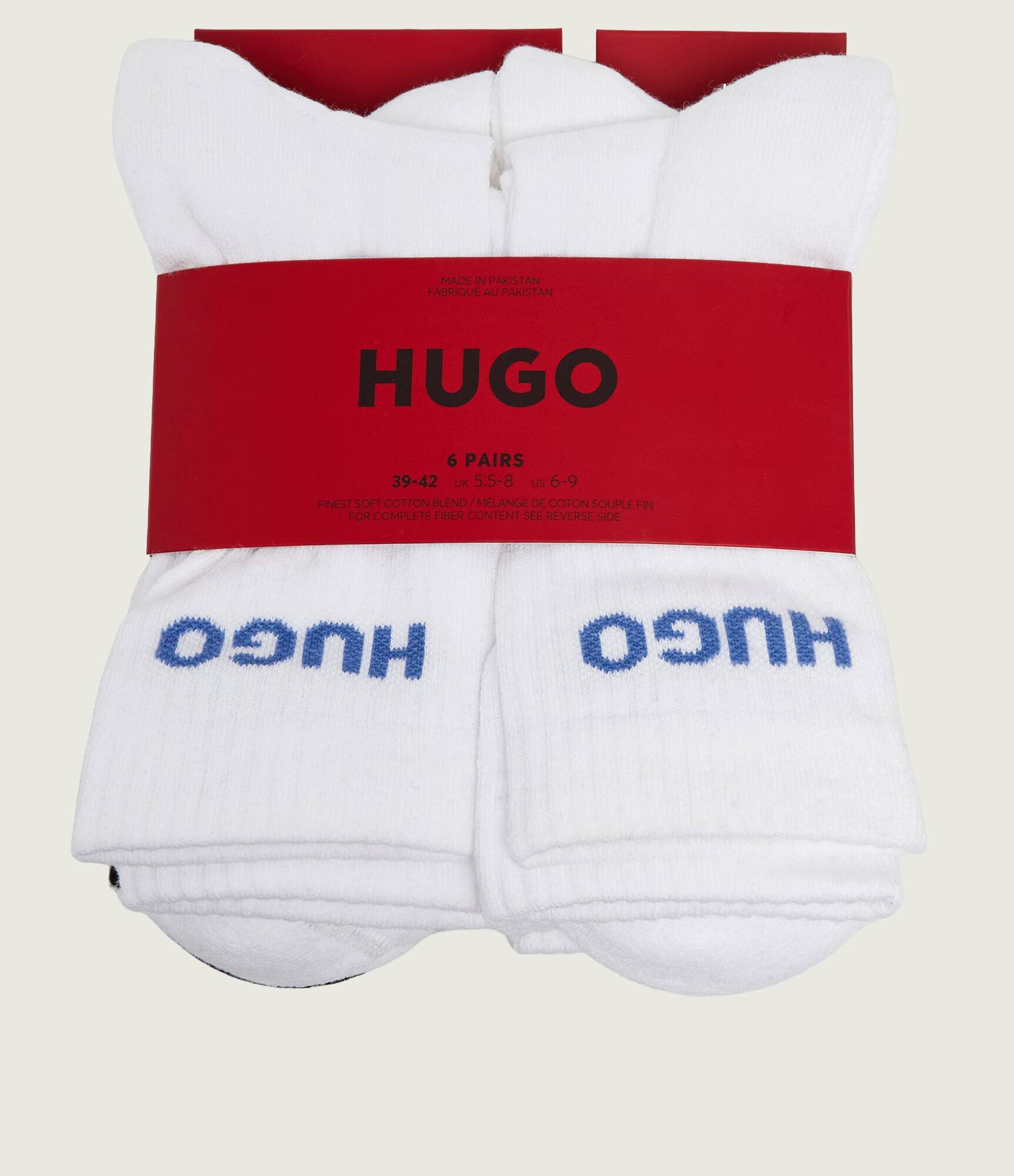 Hugo Bodywear Șosete 6-pack QS RIB LOGO CC