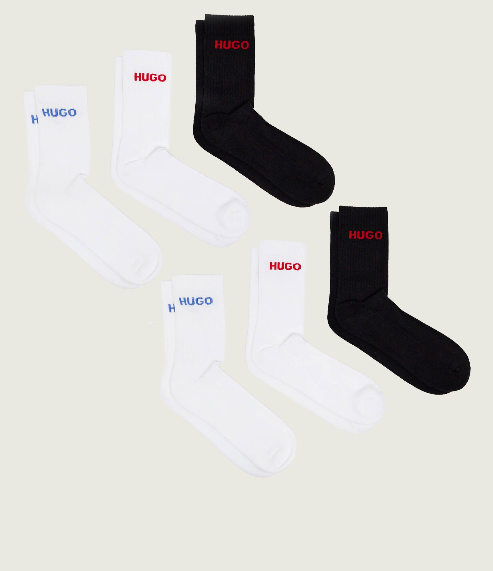 Hugo Bodywear Șosete 6-pack QS RIB LOGO CC