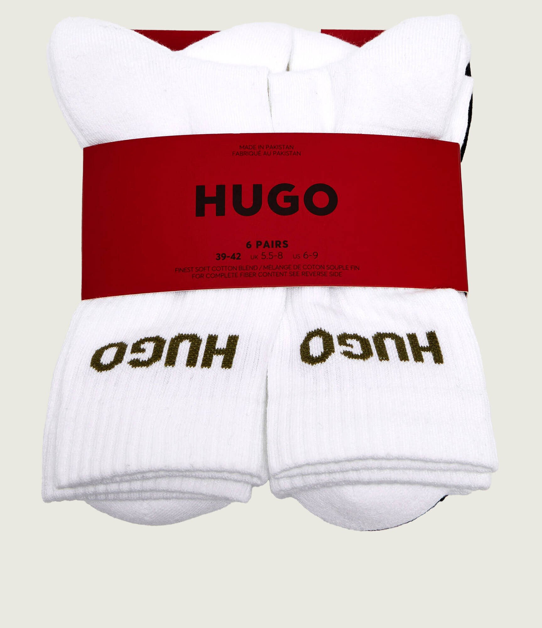 Hugo Bodywear Șosete 6-pack QS RIB LOGO CC