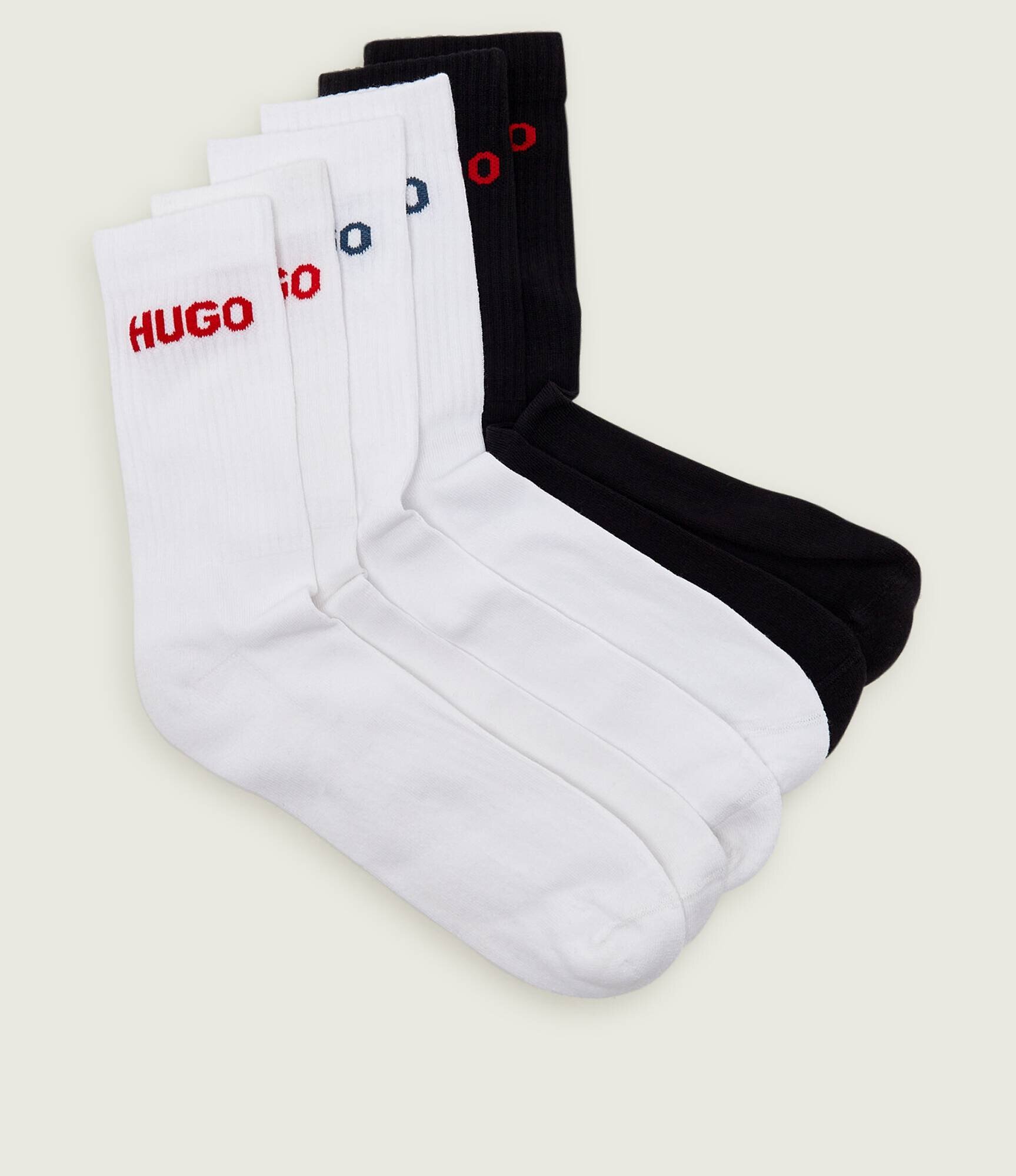 Hugo Bodywear Șosete 6-pack QS RIB LOGO CC