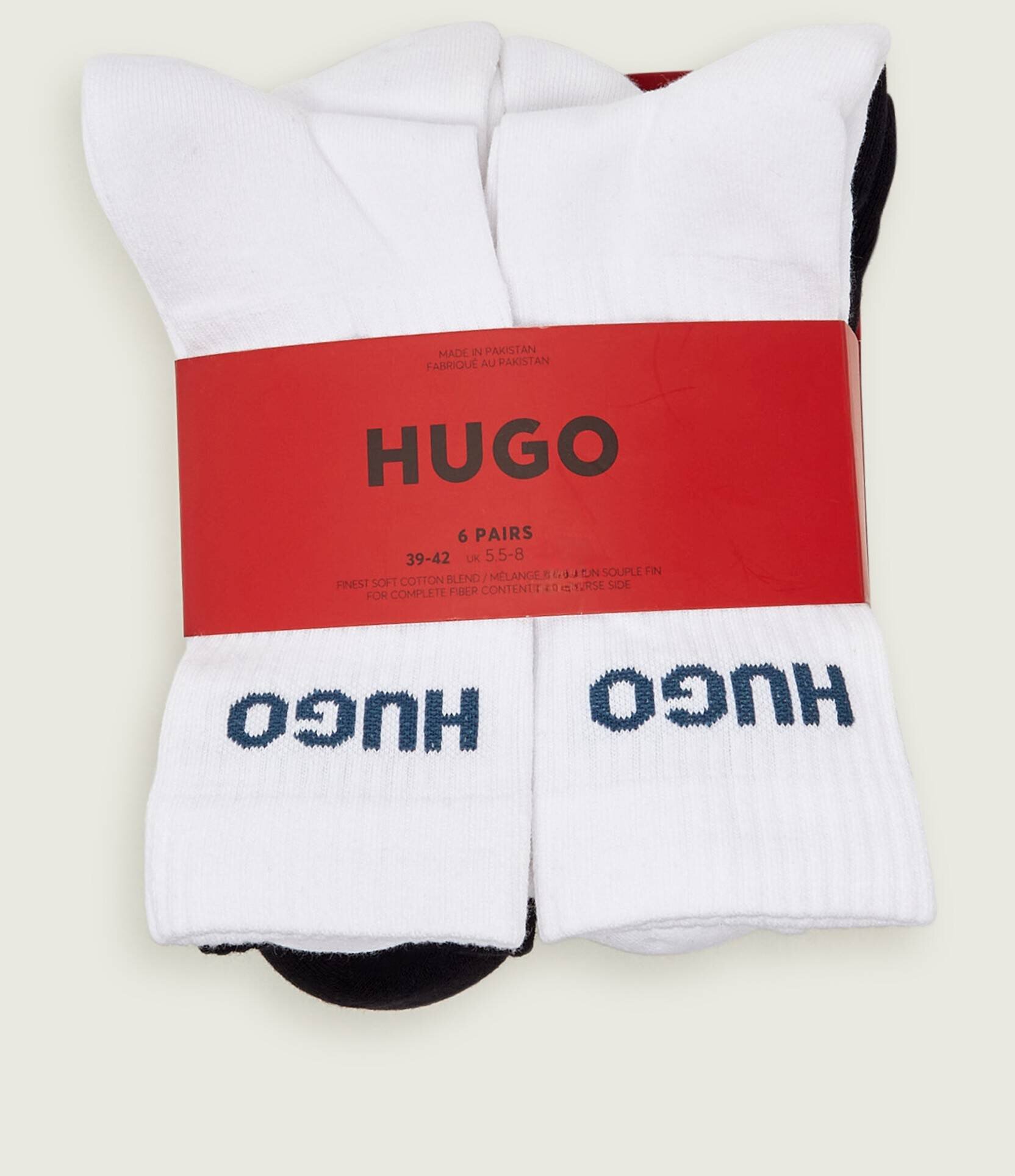 Hugo Bodywear Șosete 6-pack QS RIB LOGO CC