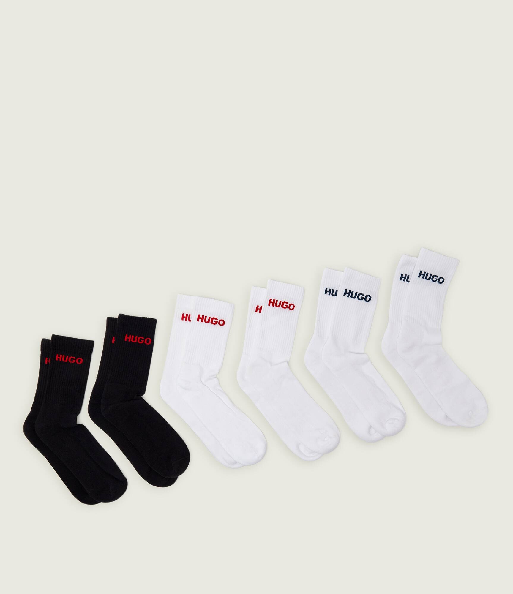 Hugo Bodywear Șosete 6-pack QS RIB LOGO CC
