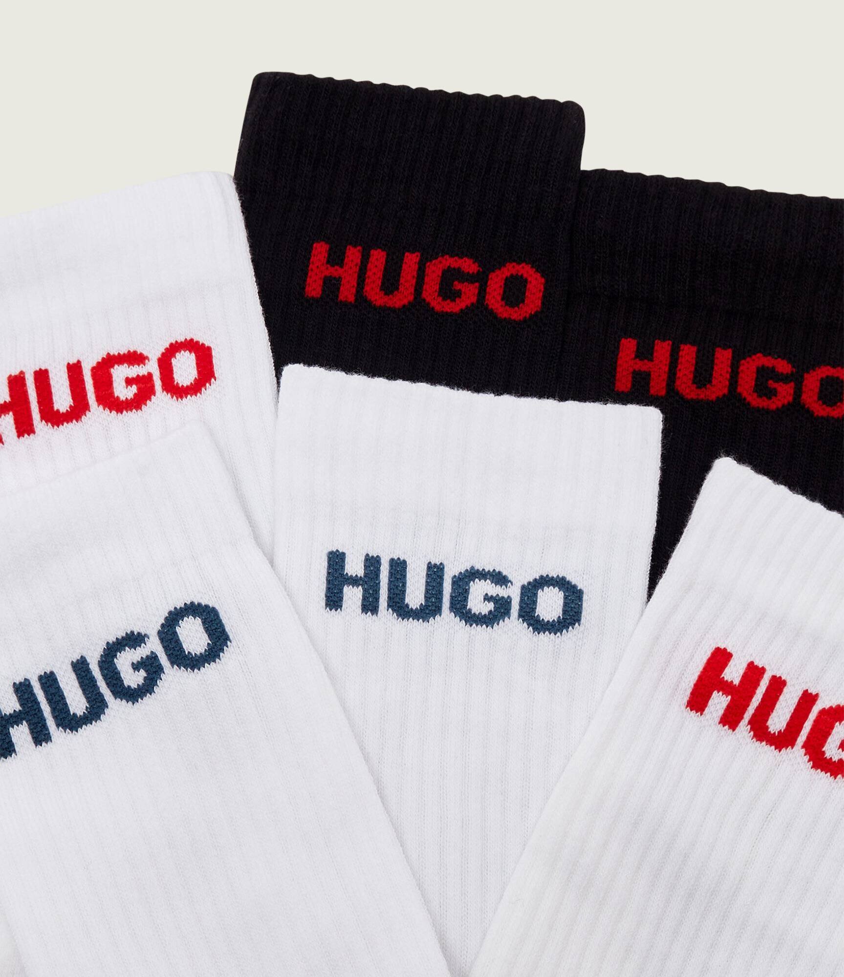 Hugo Bodywear Șosete 6-pack QS RIB LOGO CC