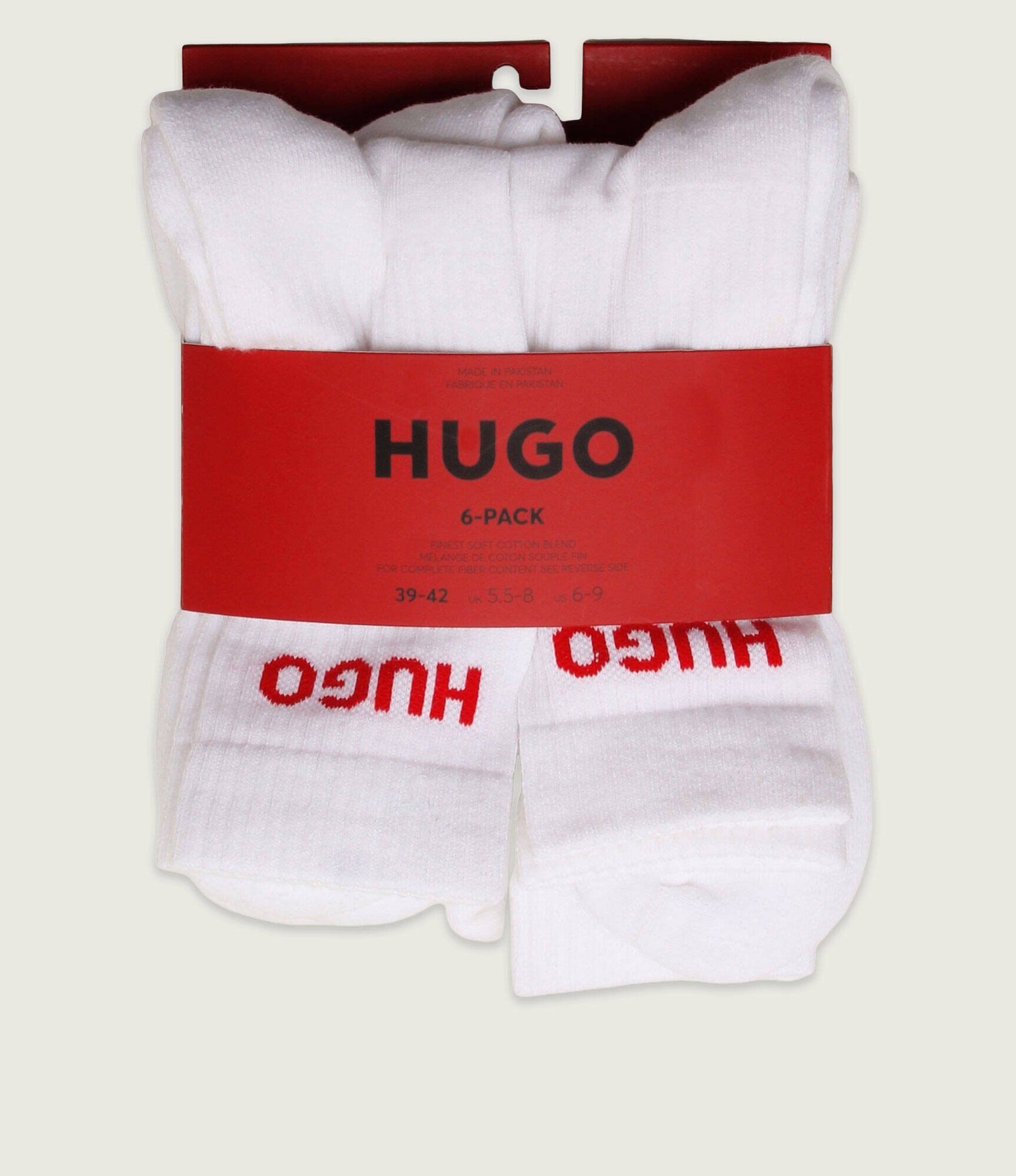Hugo Bodywear Șosete 6-pack RIB LOGO