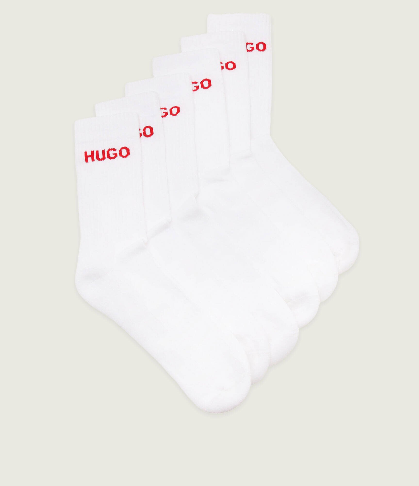 Hugo Bodywear Șosete 6-pack RIB LOGO