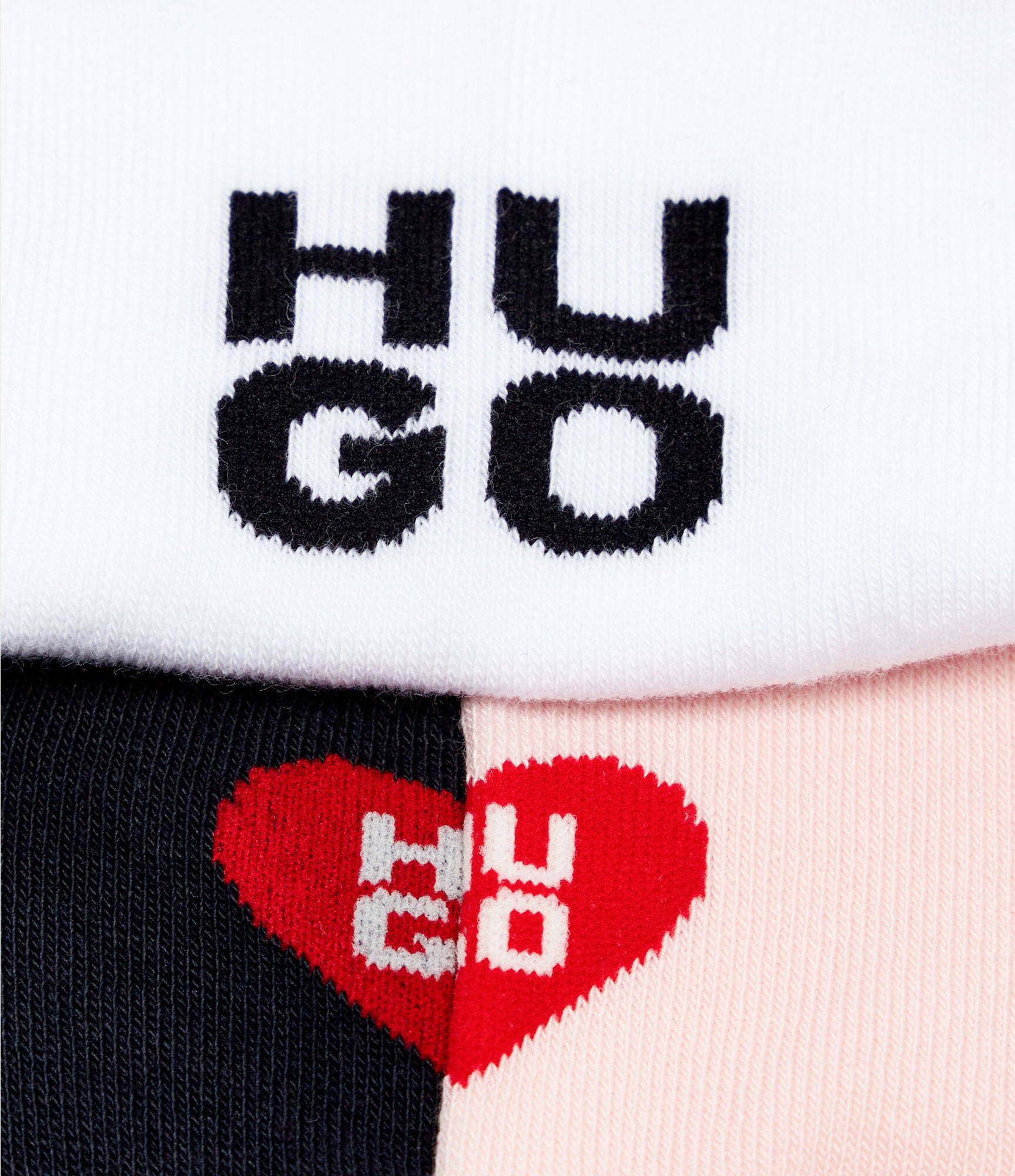 Hugo Bodywear Șosete/tălpici 3 pack AS Heart Logo CC