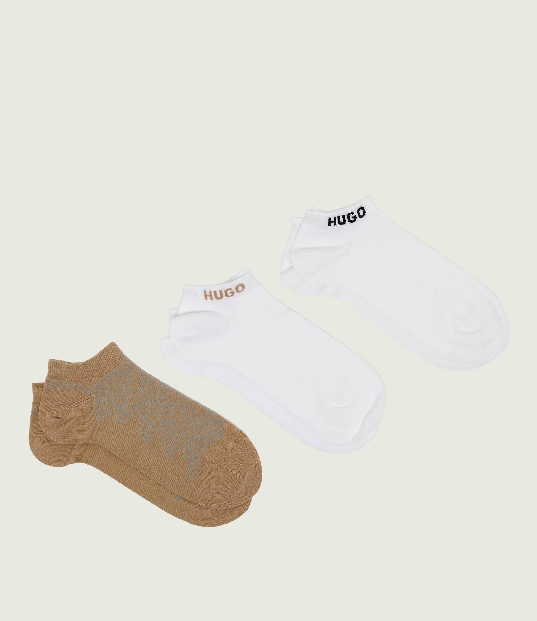 Hugo Bodywear Șosete/tălpici 3 pack AS LOGO AOP CC