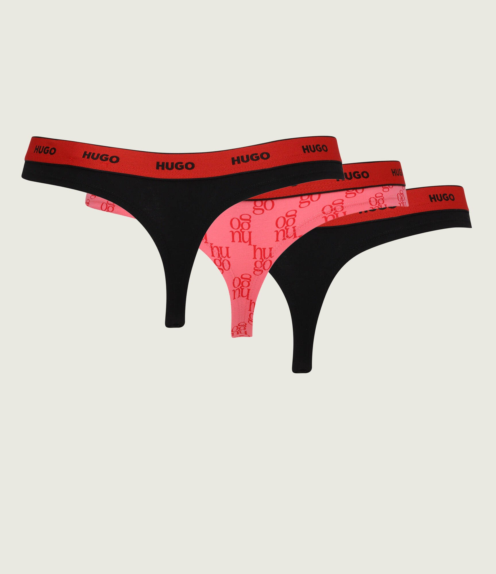 Hugo Bodywear Tanga 3-pack DESIGN
