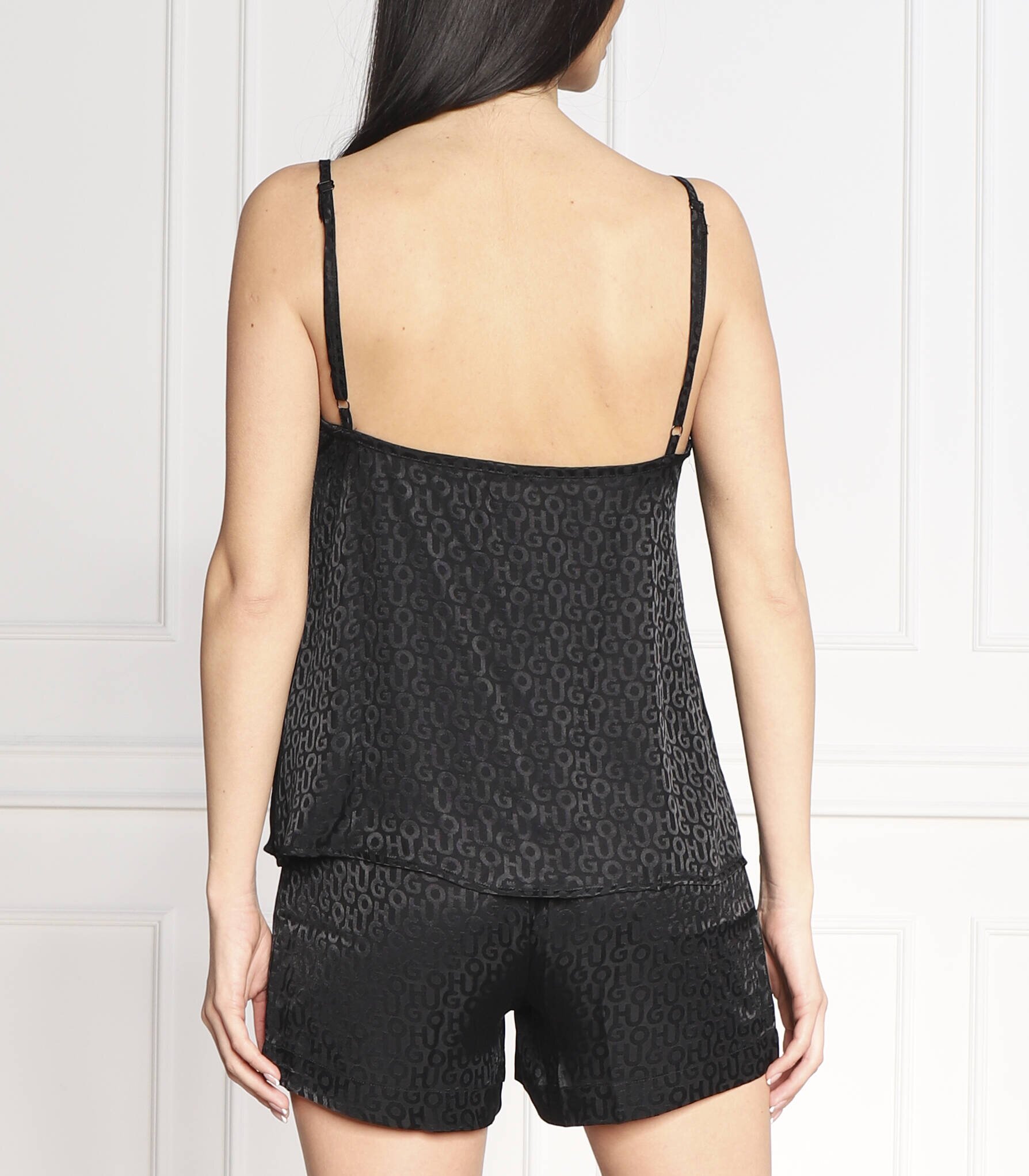 Hugo Bodywear Top de pijama SATINOIR | Regular Fit