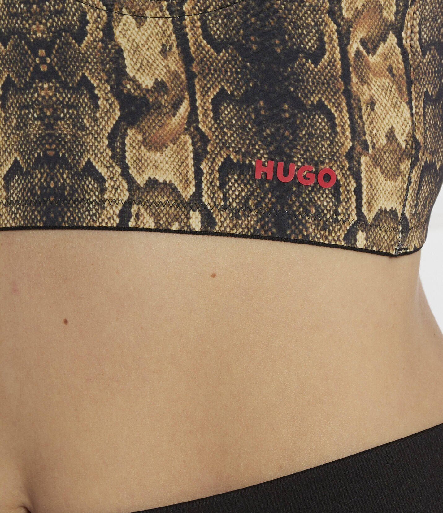 Hugo Bodywear Top PRINT | Cropped Fit