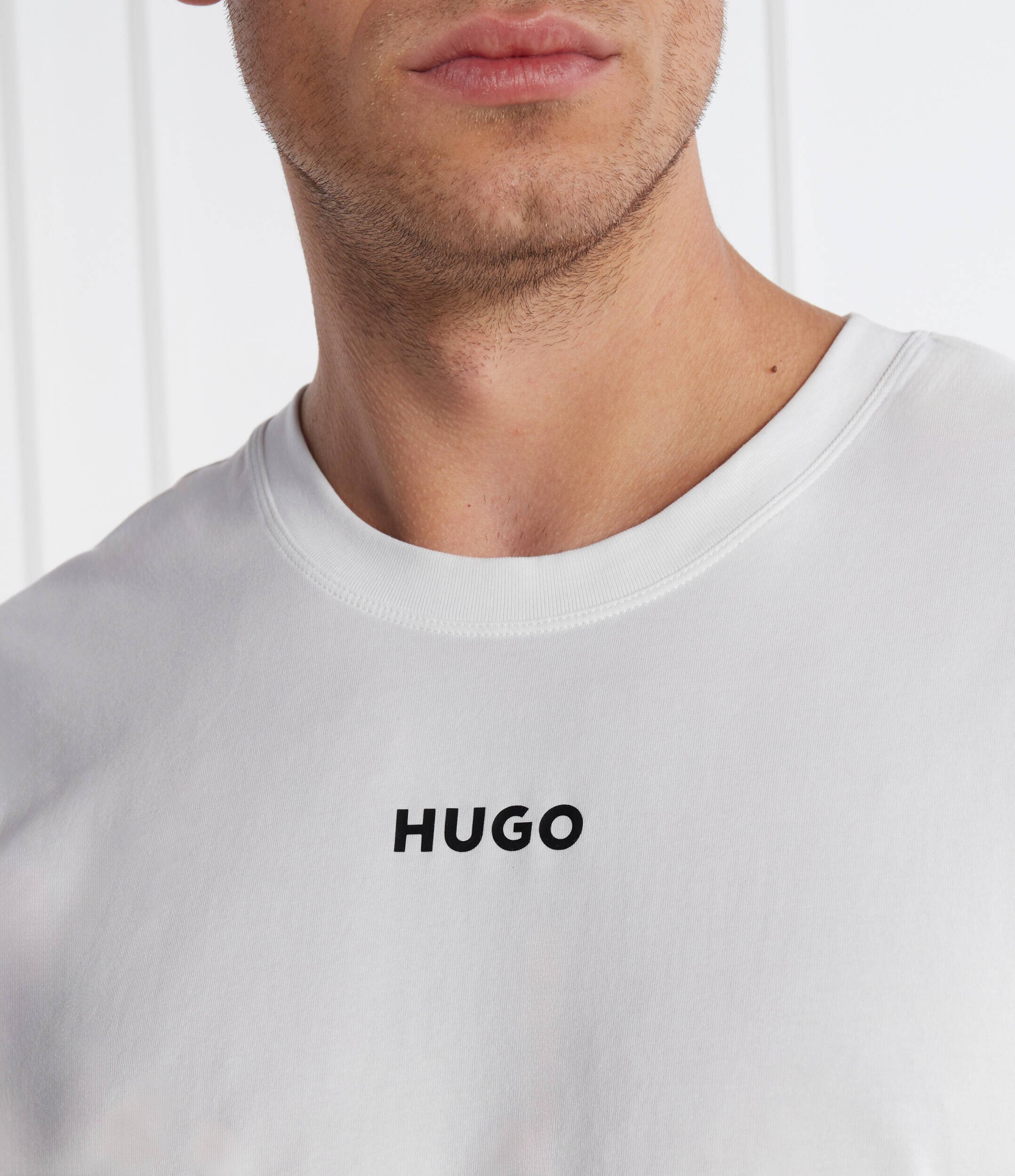 Hugo Bodywear Tricou Linked 10241810 02 | Slim Fit