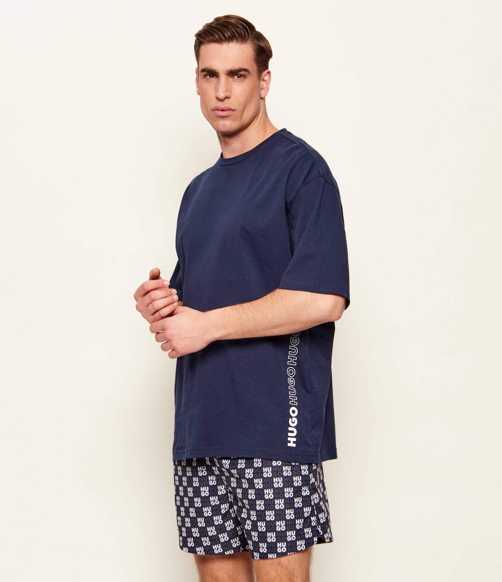 Hugo Bodywear Tricou Tiki | Oversize fit