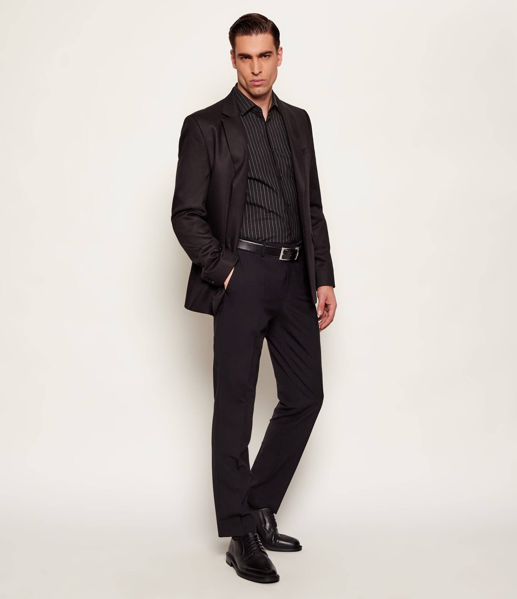 Hugo Cămașă Kenno | stretch | Slim Fit cu adaos de lână