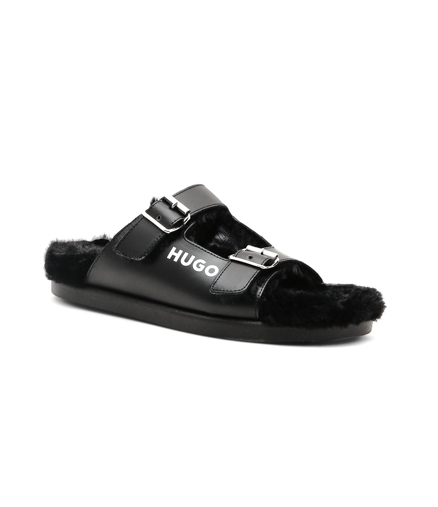 Hugo Căptușite papuci de casă Jumble Buckle