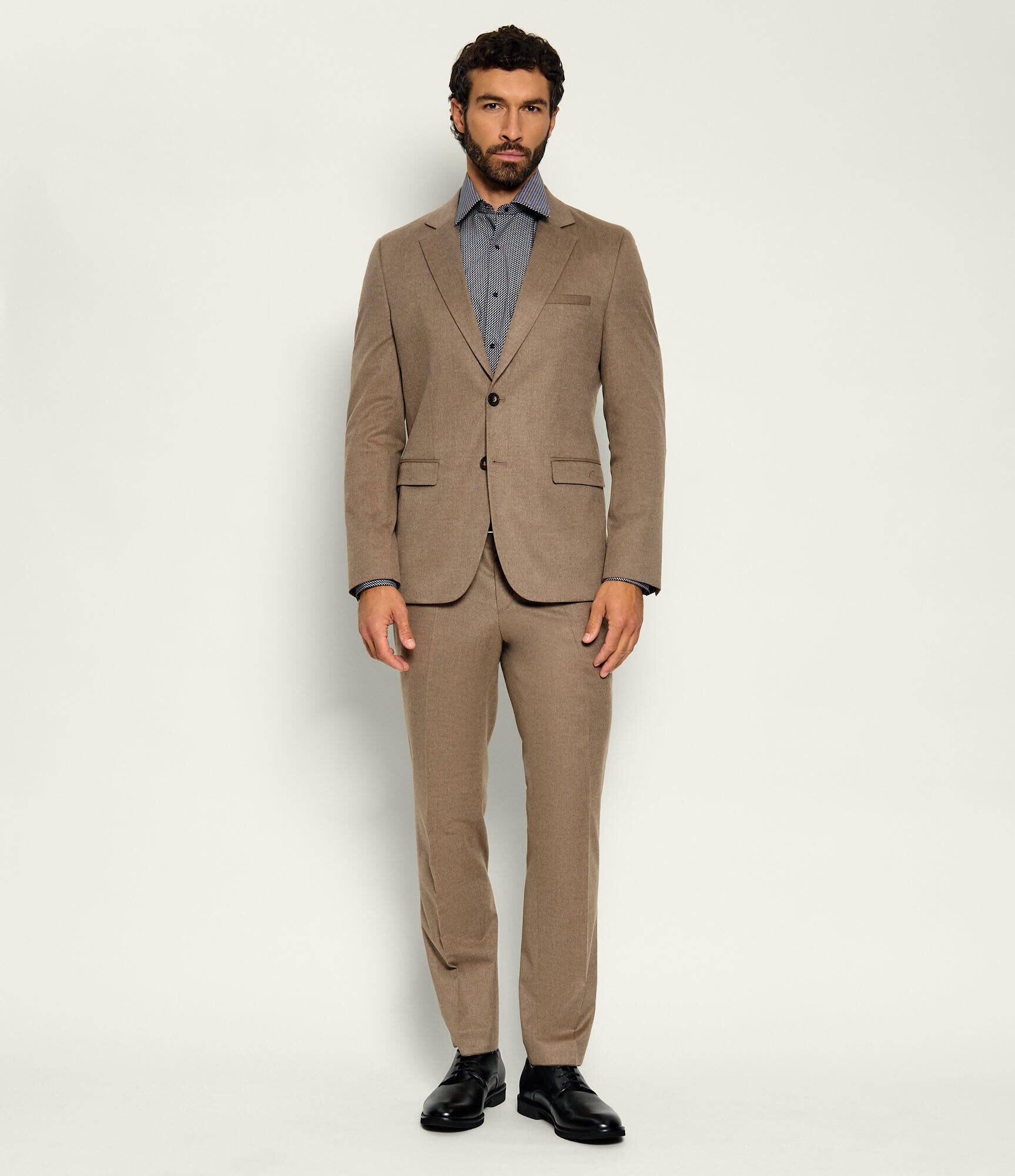 Hugo Costum Arti-Hesten253X | Extra slim fit cu adaos de lână