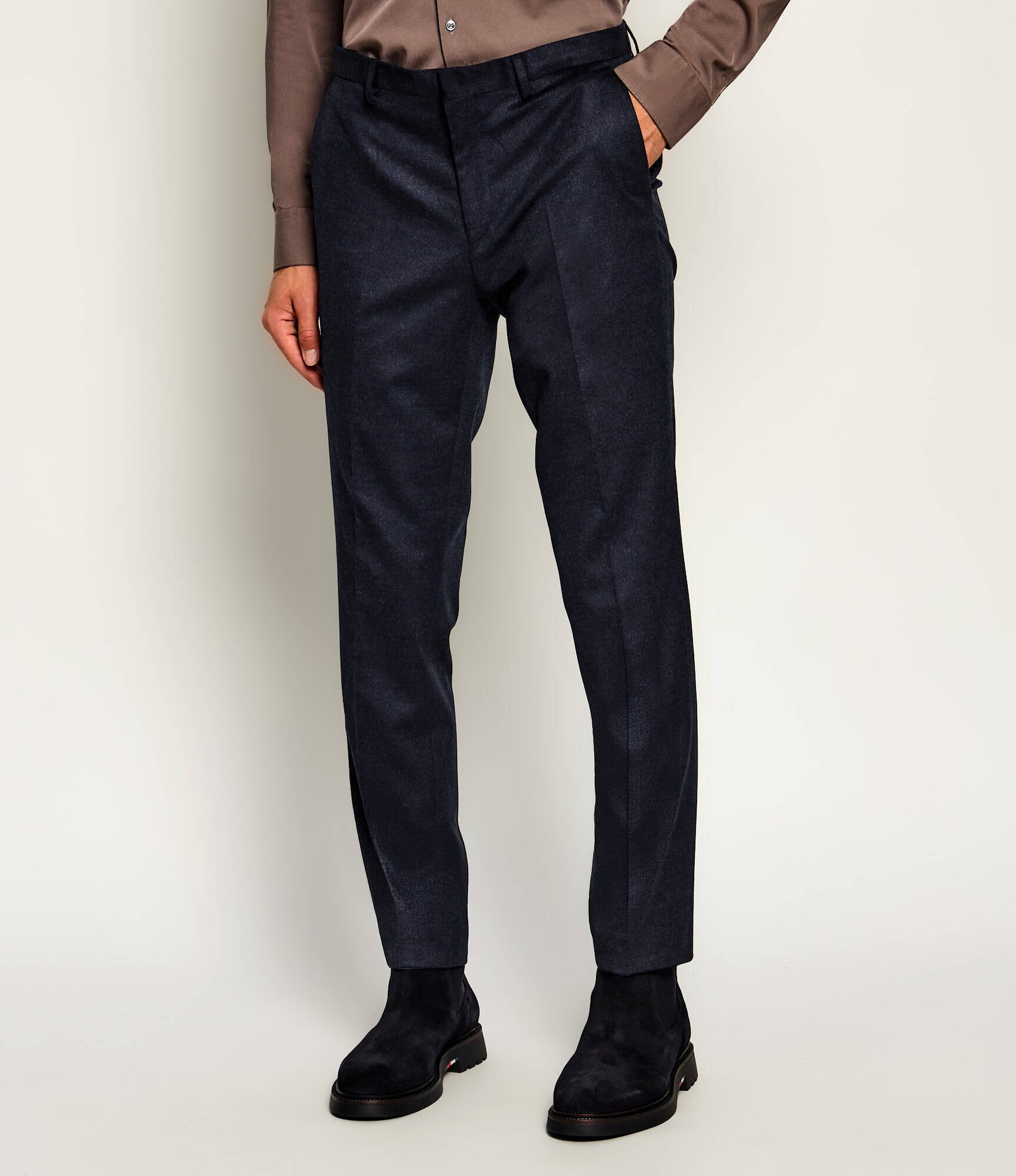 Hugo Costum Arti-Hesten253X | Extra slim fit cu adaos de lână