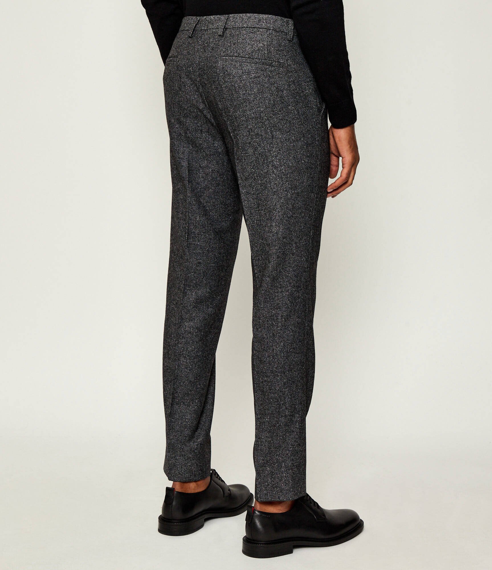 Hugo De lână costum Arti-Hesten | Extra slim fit cu adaos de mătase