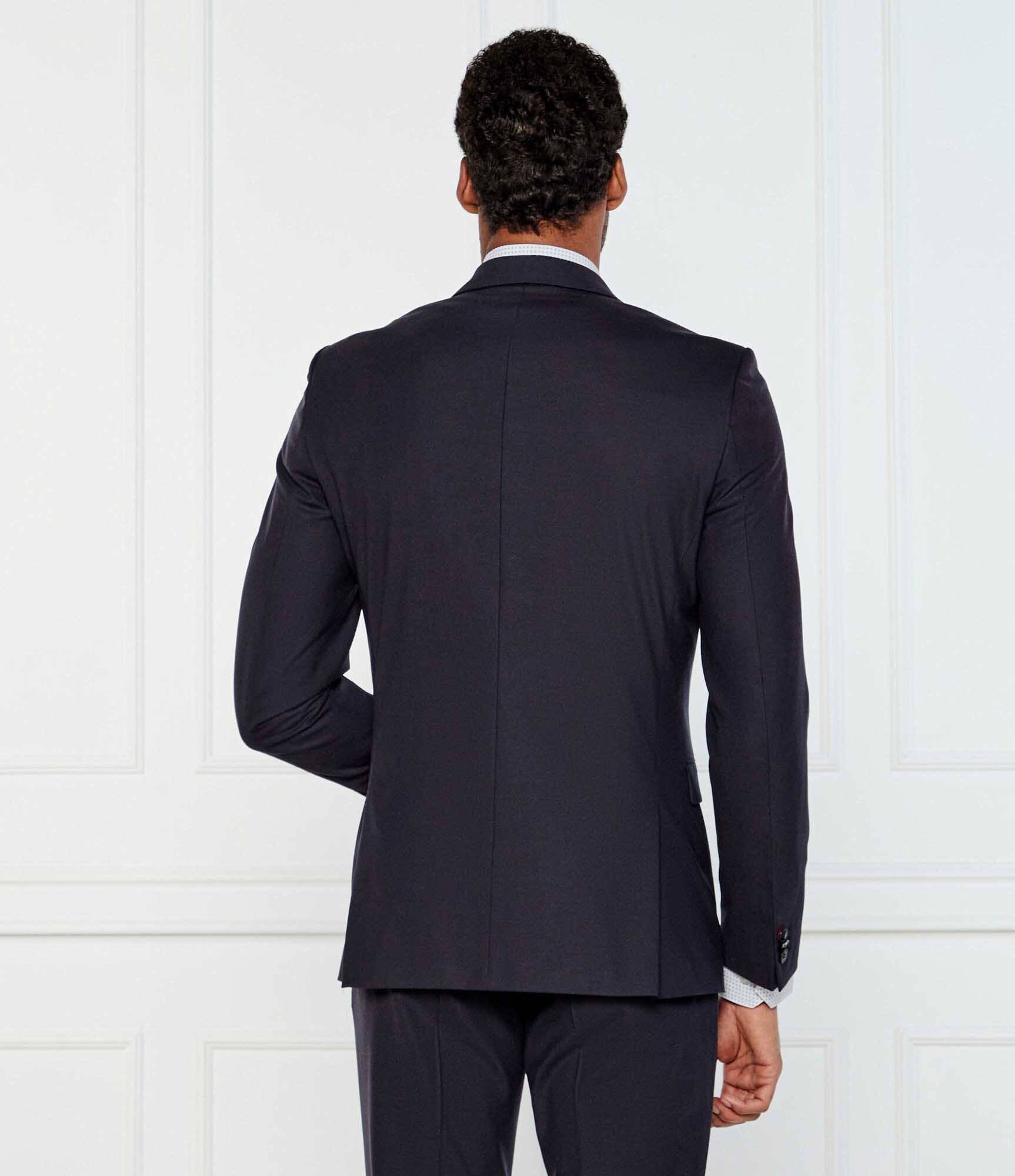 Hugo De lână costum Arti/Hesten242V1X | Extra slim fit