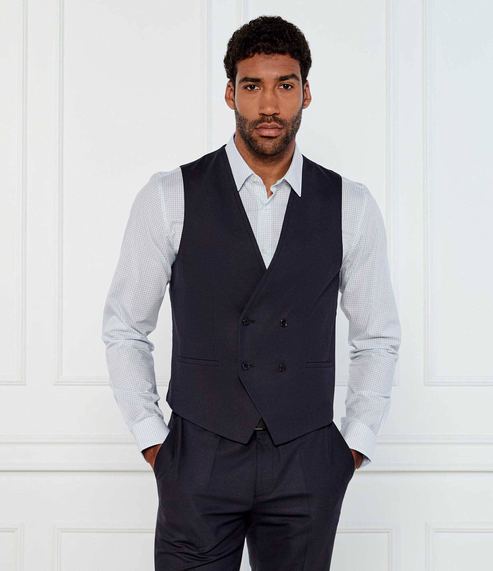 Hugo De lână costum Arti/Hesten242V1X | Extra slim fit