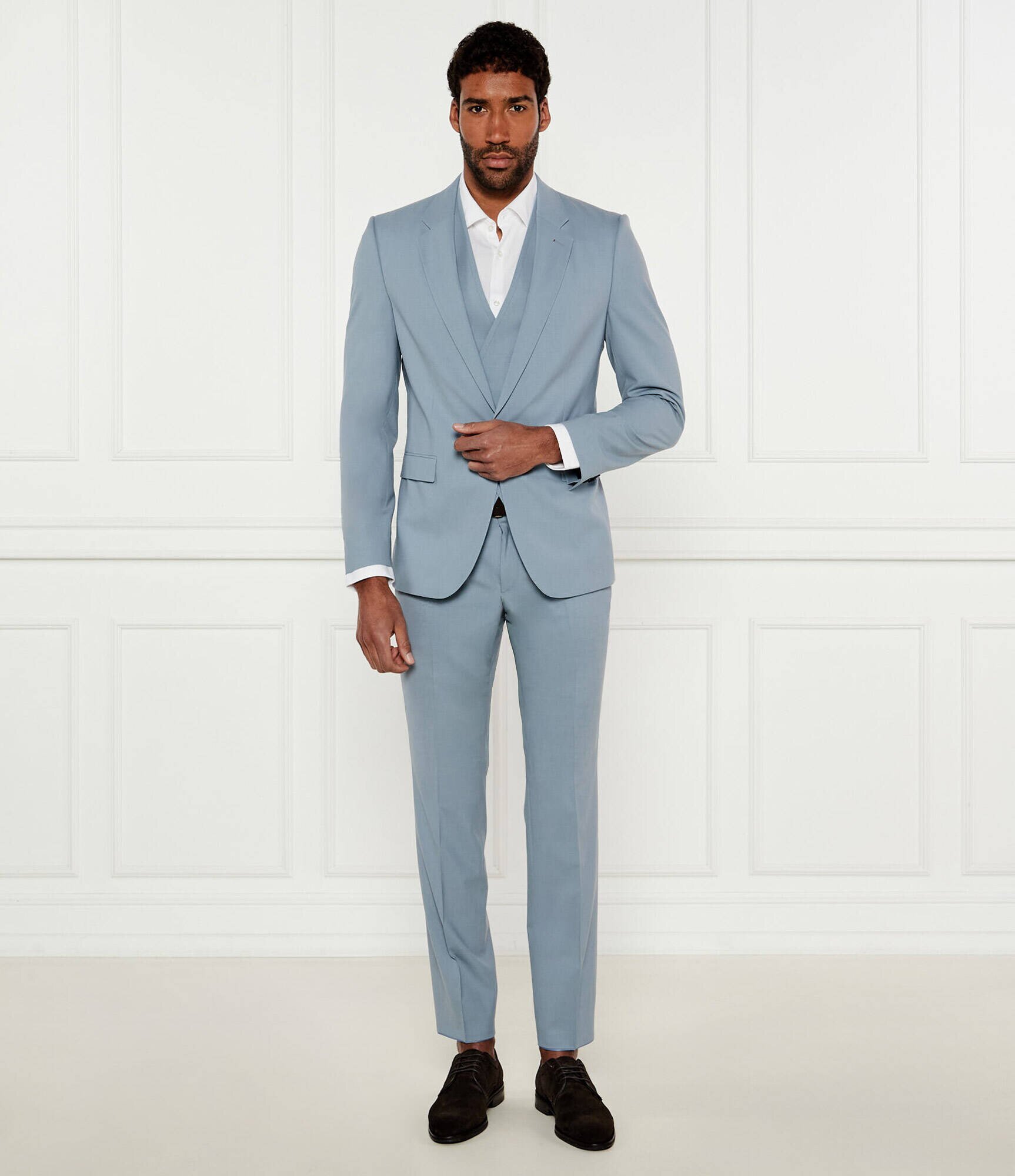 Hugo De lână costum Arti/Hesten242V1X | Extra slim fit