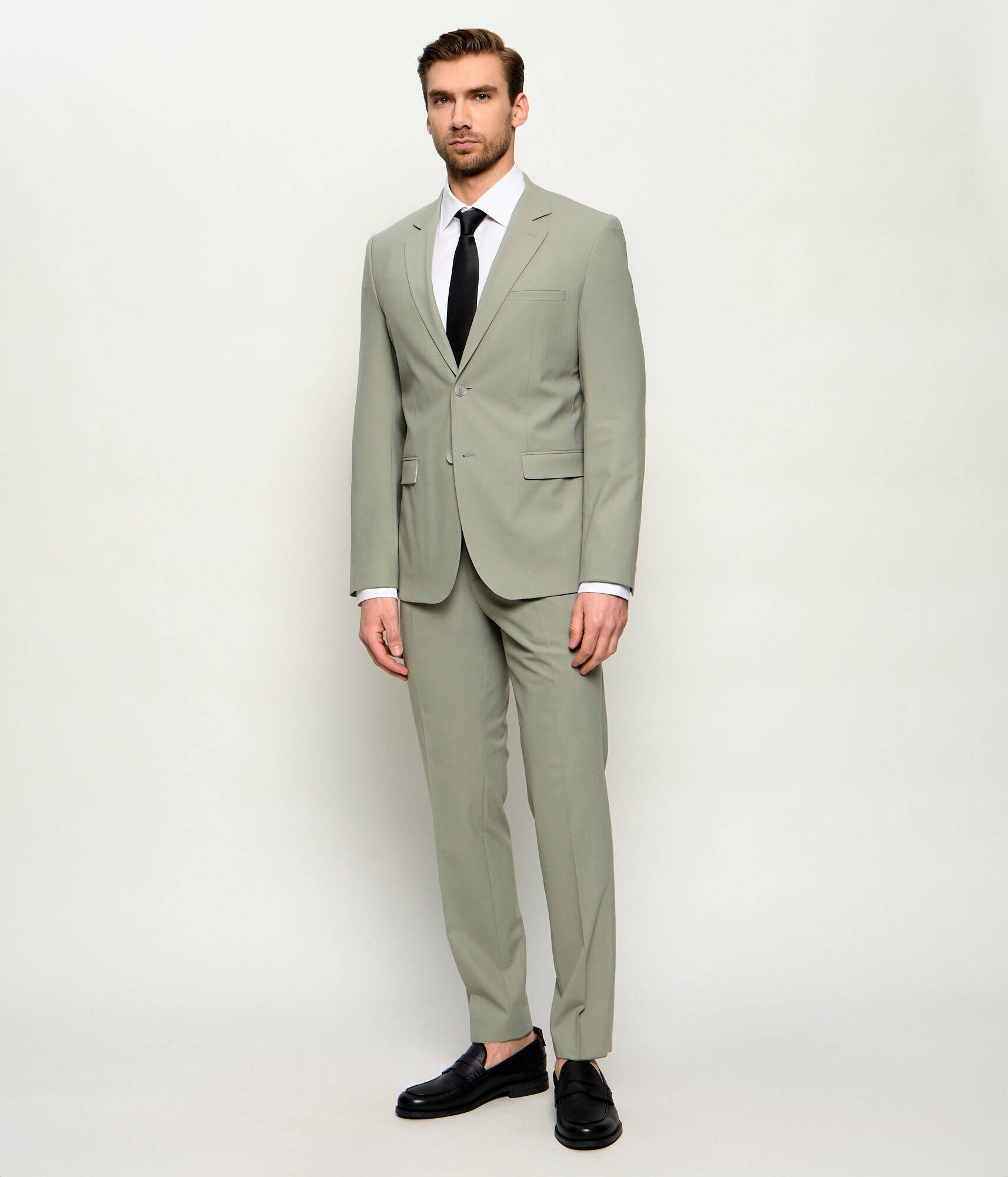 Hugo De lână costum Arti-Hesten253X | Extra slim fit