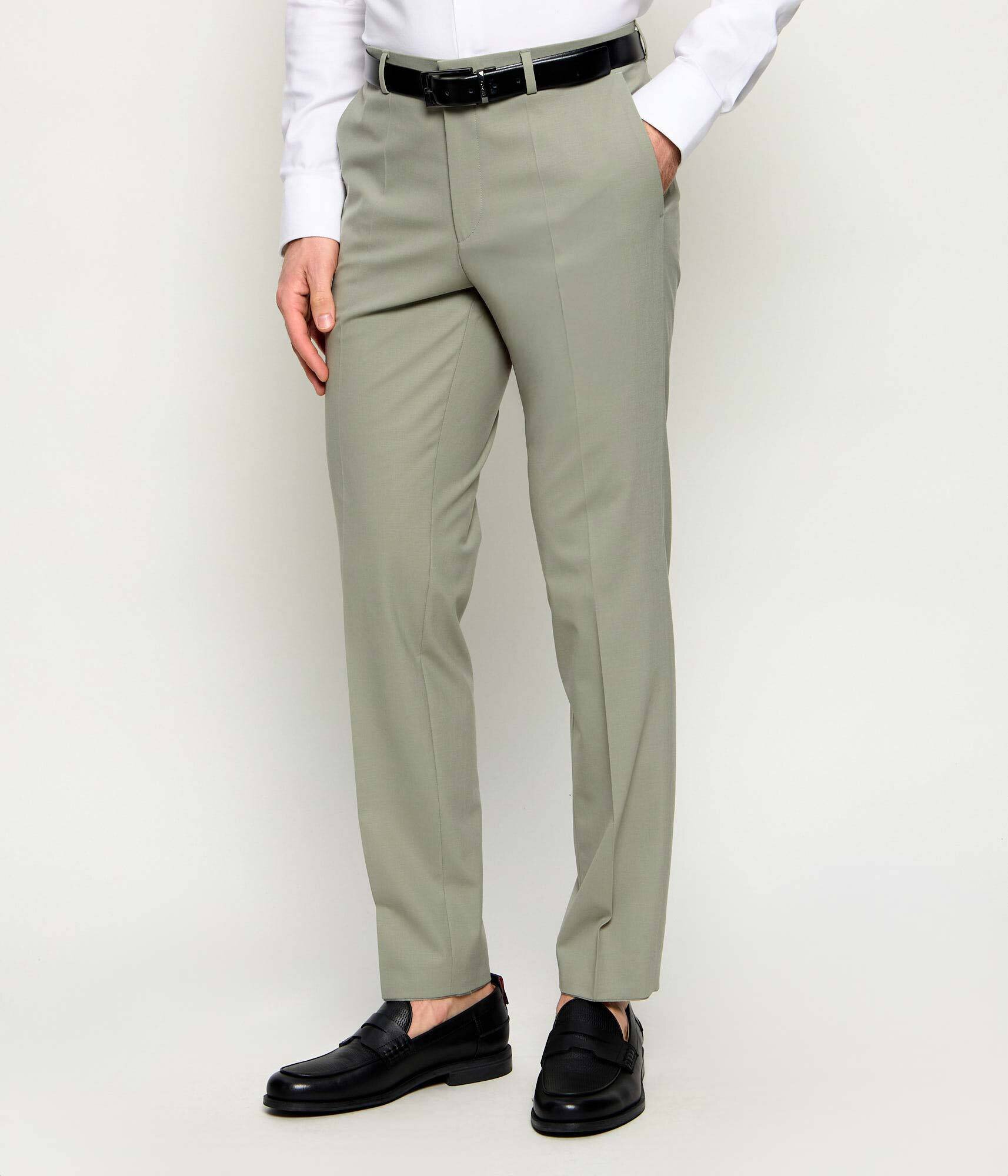 Hugo De lână costum Arti-Hesten253X | Extra slim fit