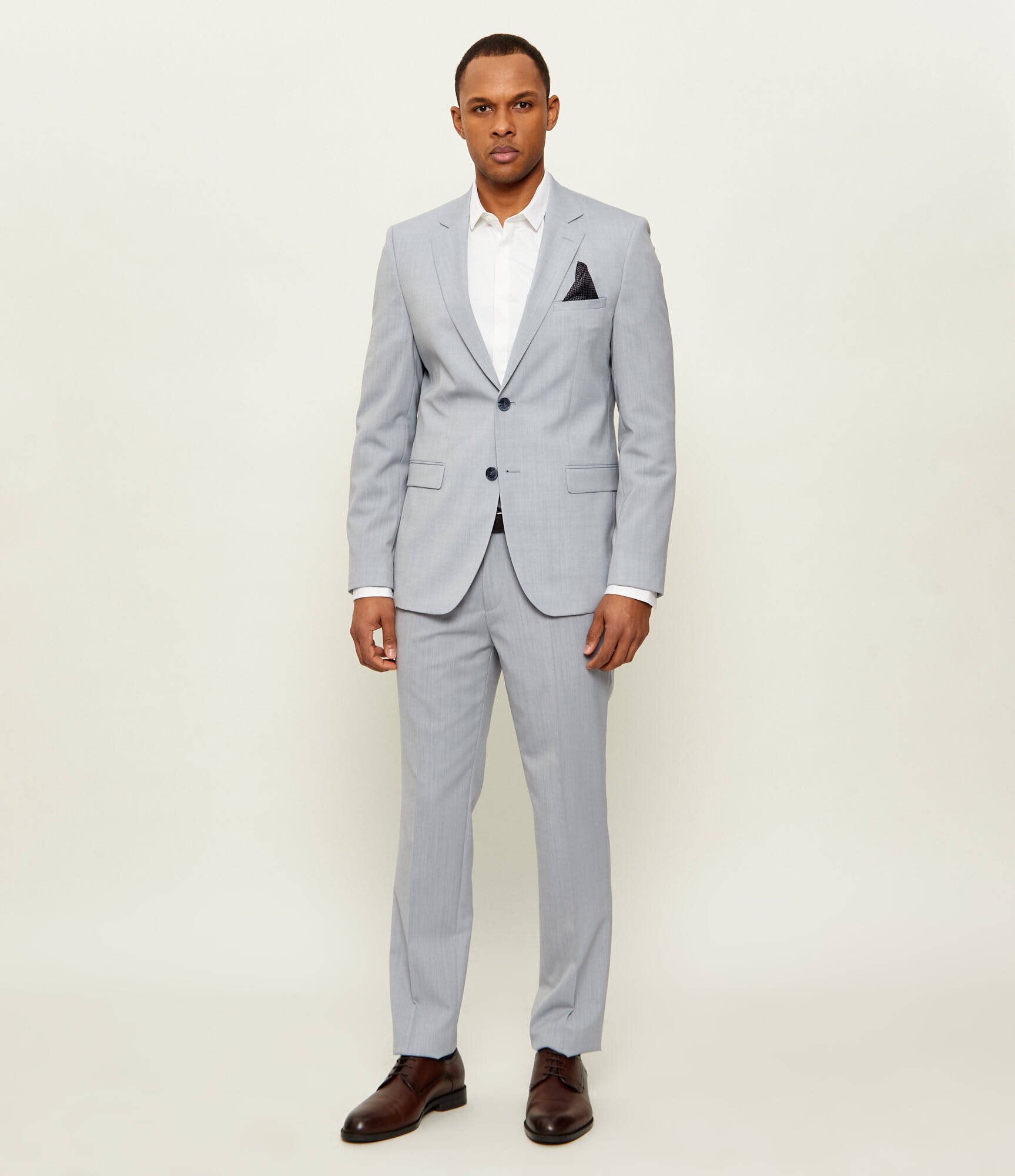 Hugo De lână costum Arti-Hesten253X | Extra slim fit