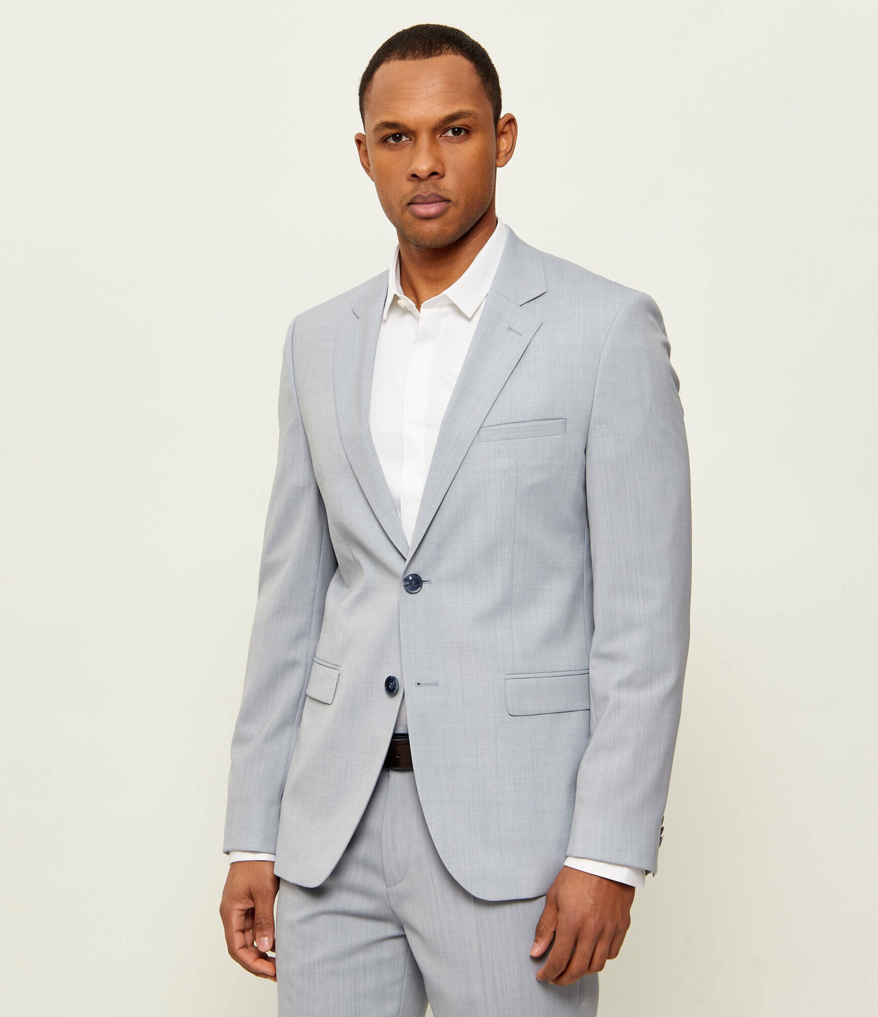 Hugo De lână costum Arti-Hesten253X | Extra slim fit
