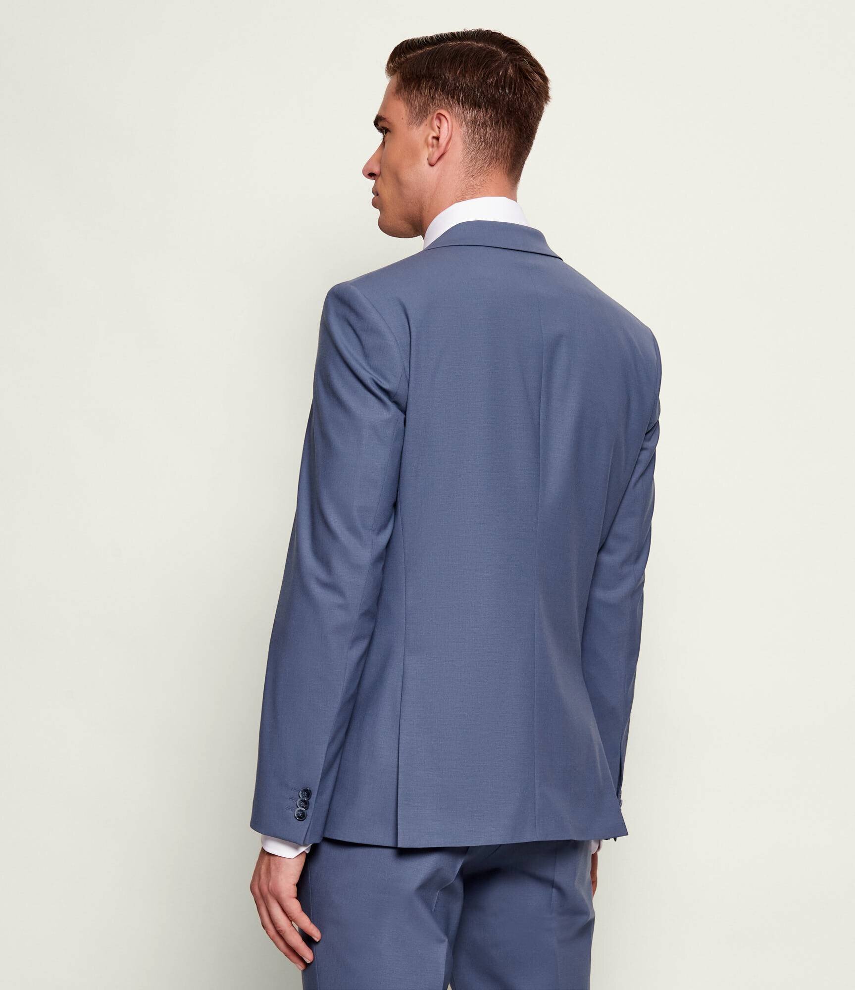 Hugo De lână costum Arti-Hesten253X | Extra slim fit
