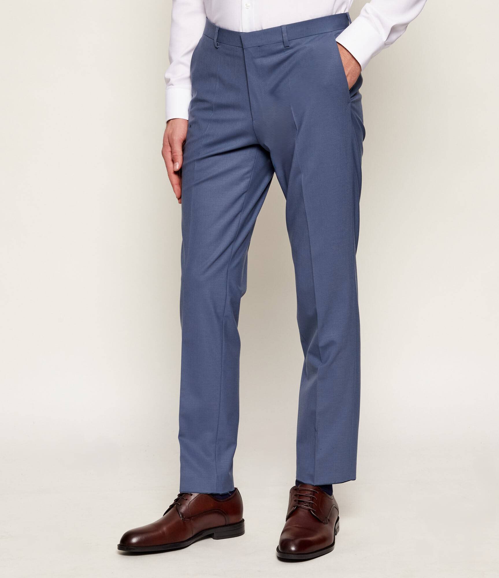 Hugo De lână costum Arti-Hesten253X | Extra slim fit