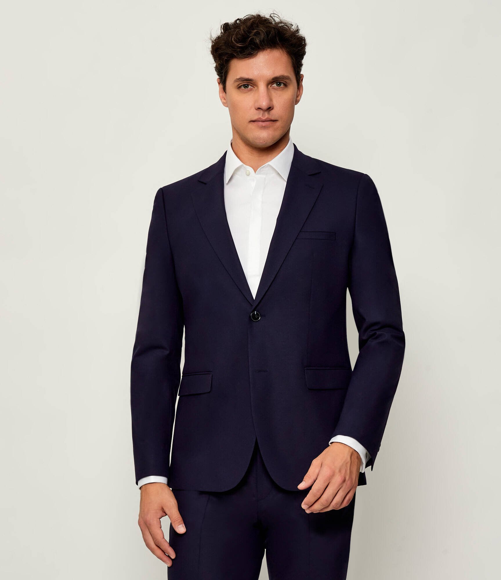 Hugo De lână costum Arti-Hesten253X | Extra slim fit