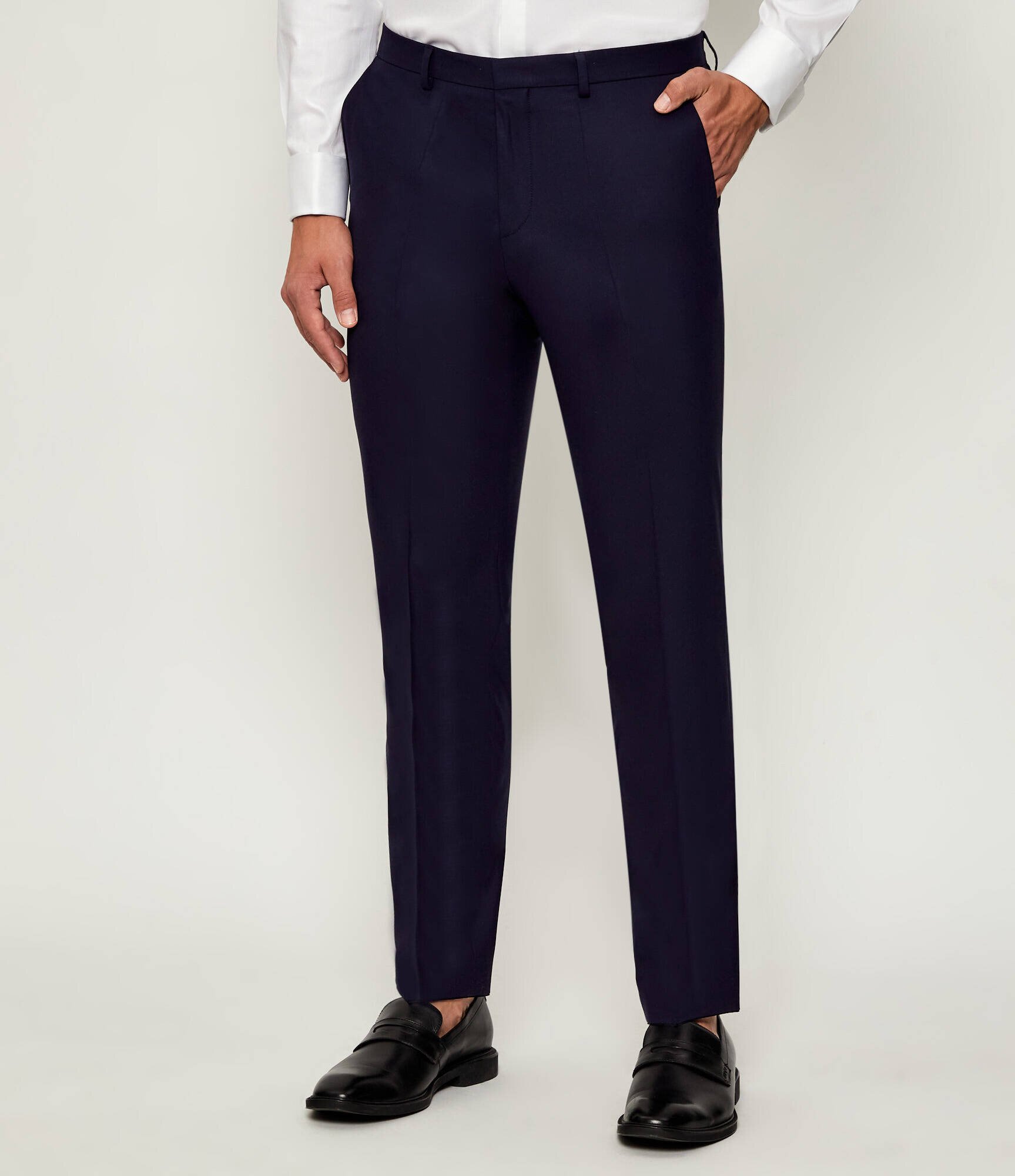 Hugo De lână costum Arti-Hesten253X | Extra slim fit