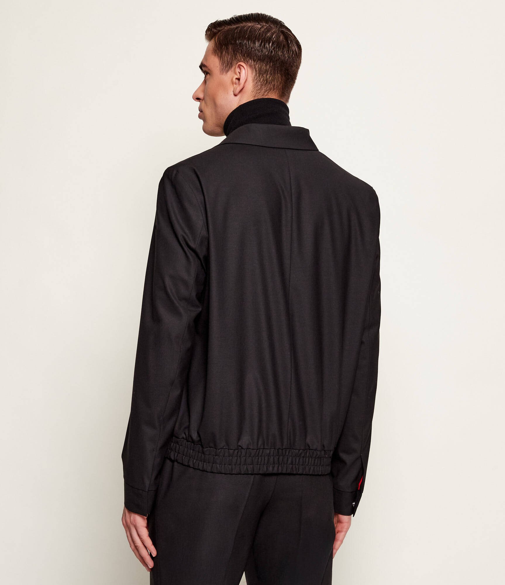 Hugo De lână geacă bomber Hellys261X | Slim Fit